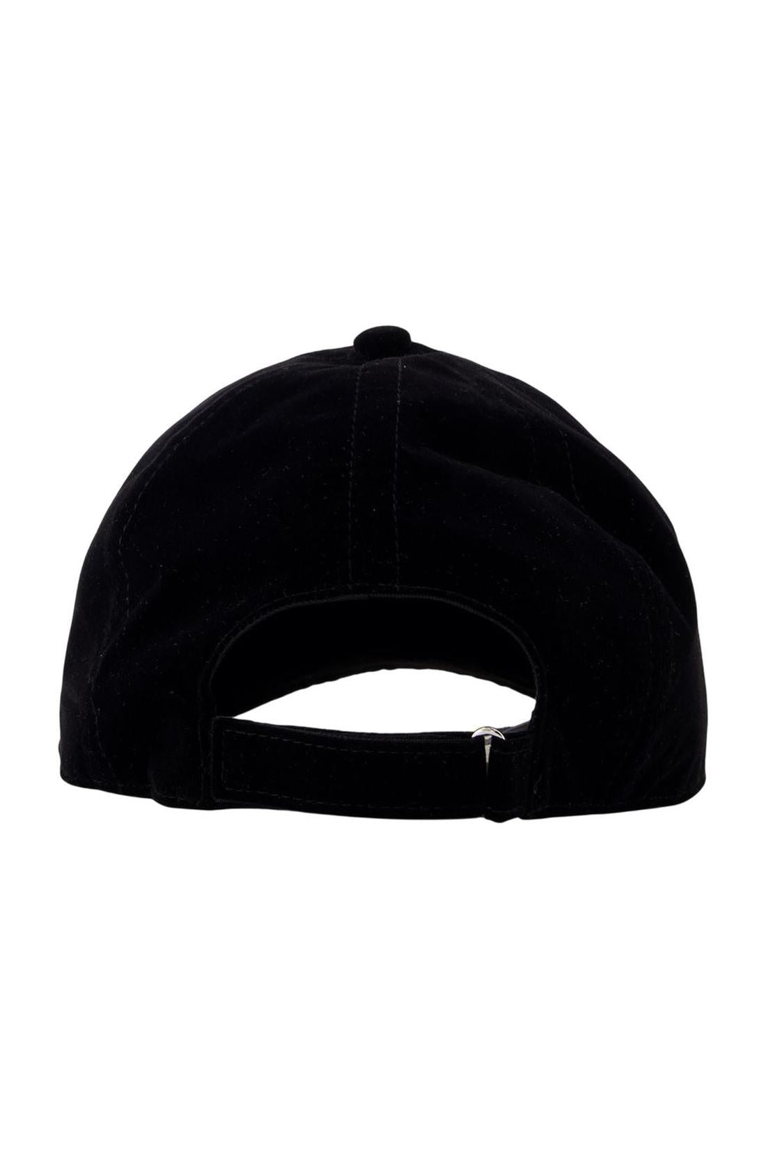 Marine Serre-Velvet Cap - Marine Serre - Nylon - Schwarz-Outdoor-Black-Deal-Outlet-by-ARCHIVIST