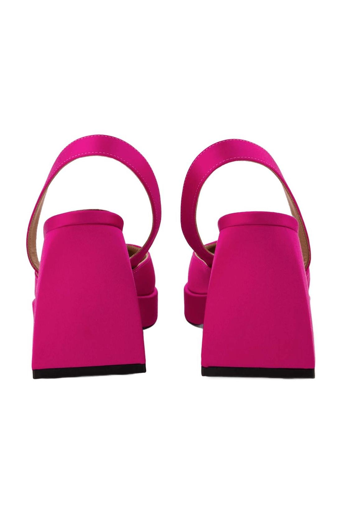 Pumps Bulla Jones 65 aus Satin in rosa