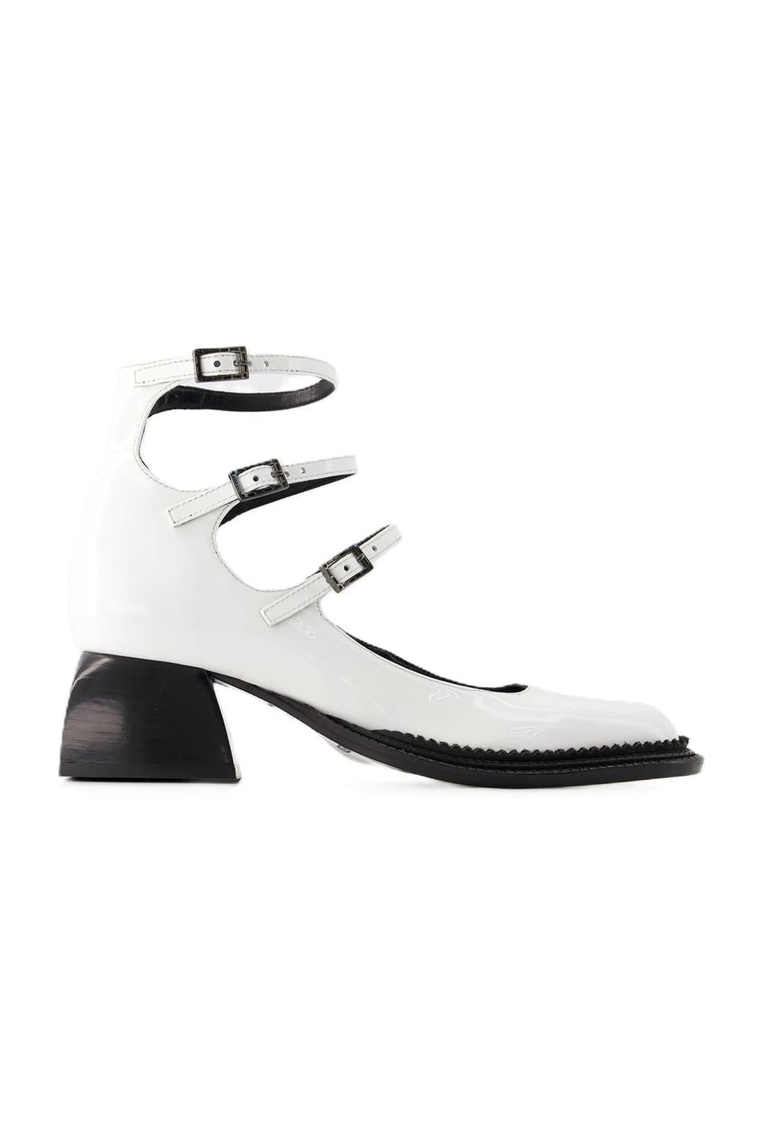 Bulla London Pumps - Nodaleto - Leather - White