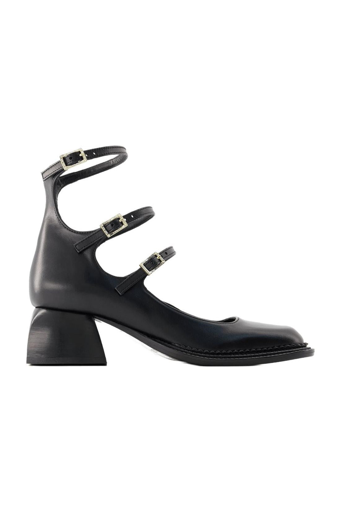 Bulla London Pumps - Nodaleto - Leather - Black