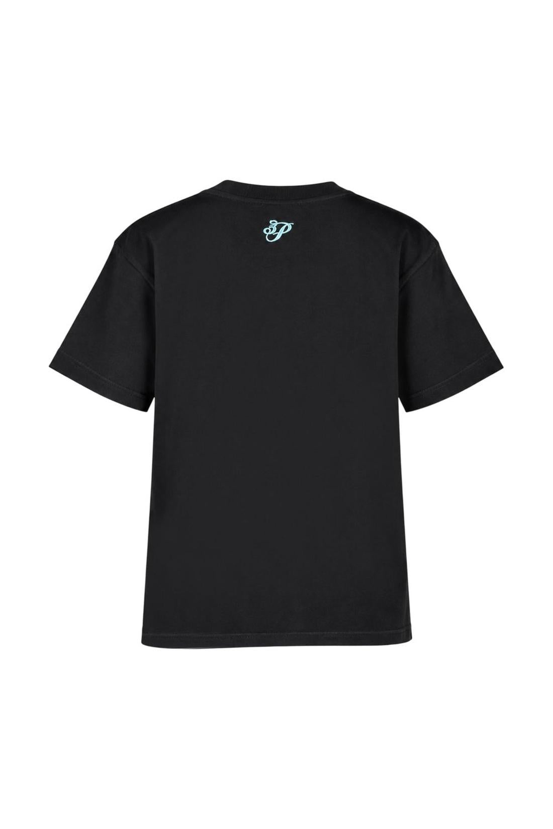 T-Shirt Aurora Dove – 3.PARADIS – Baumwolle – Schwarz