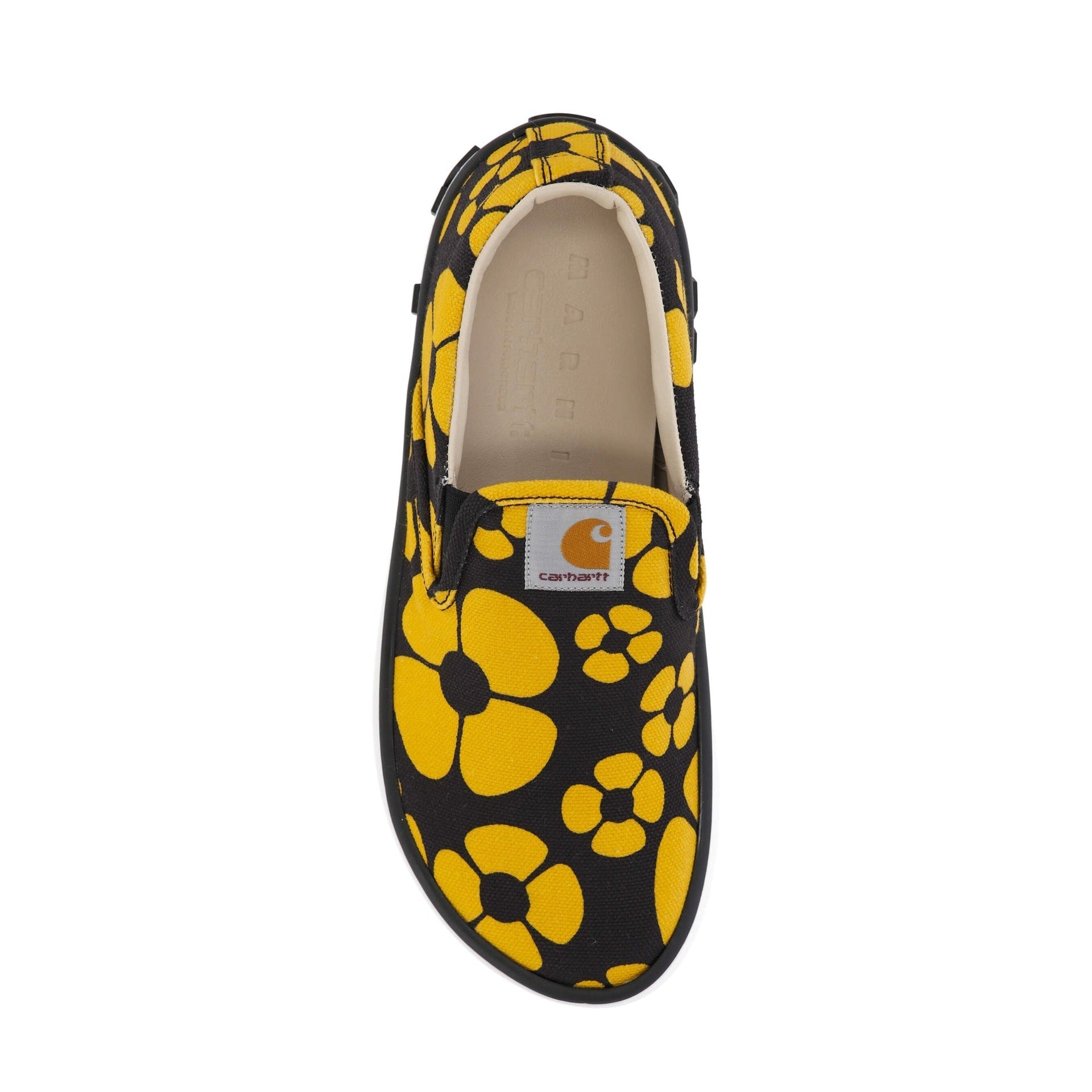 Marni-Marni Printed Slip On Sneakers-WOMEN SHOES-Black-Deal-Outlet-by-ARCHIVIST