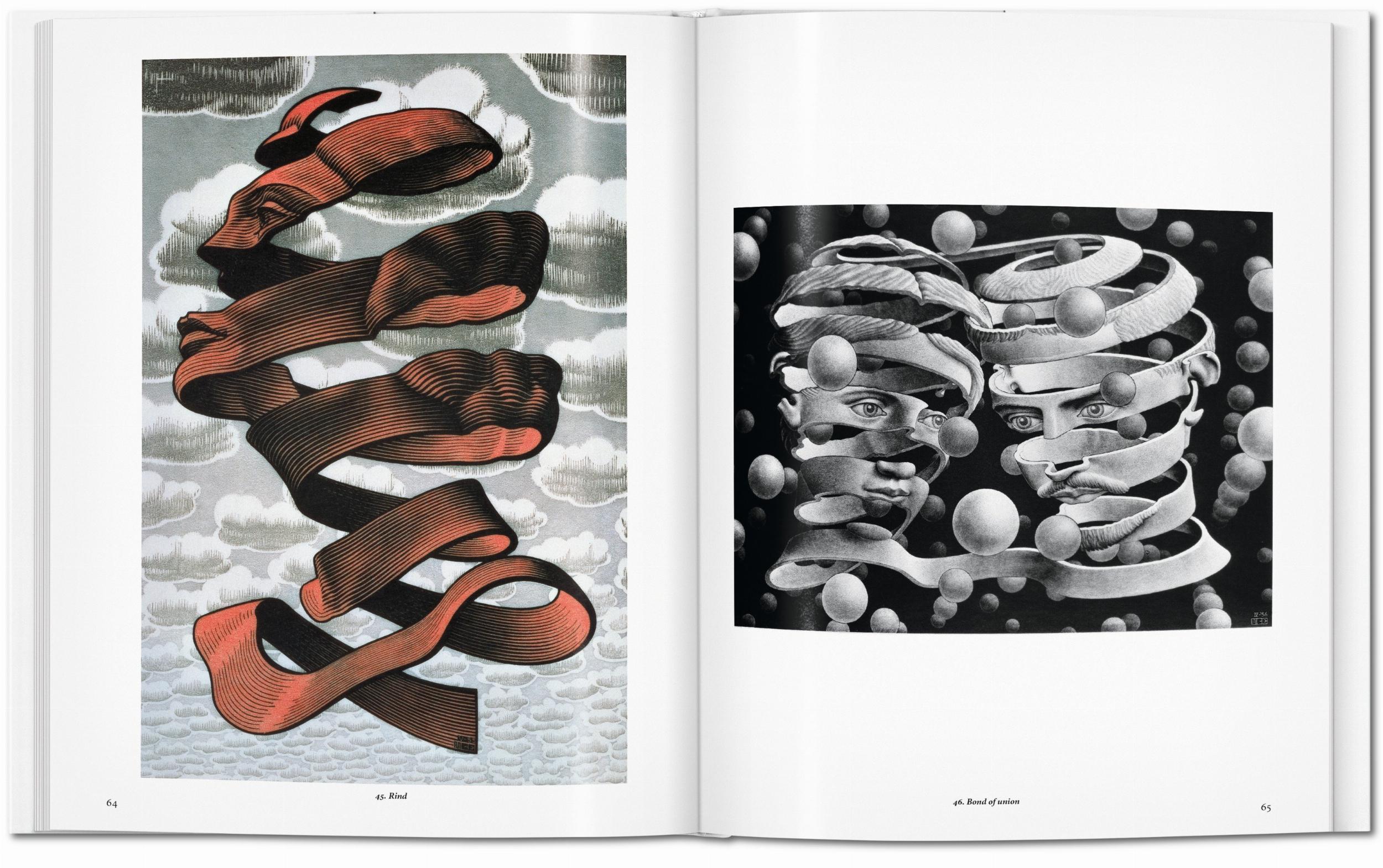 Taschen-M.C. Escher. Estampas y dibujos (Spanish)-Art-Black-Deal-Outlet-by-ARCHIVIST