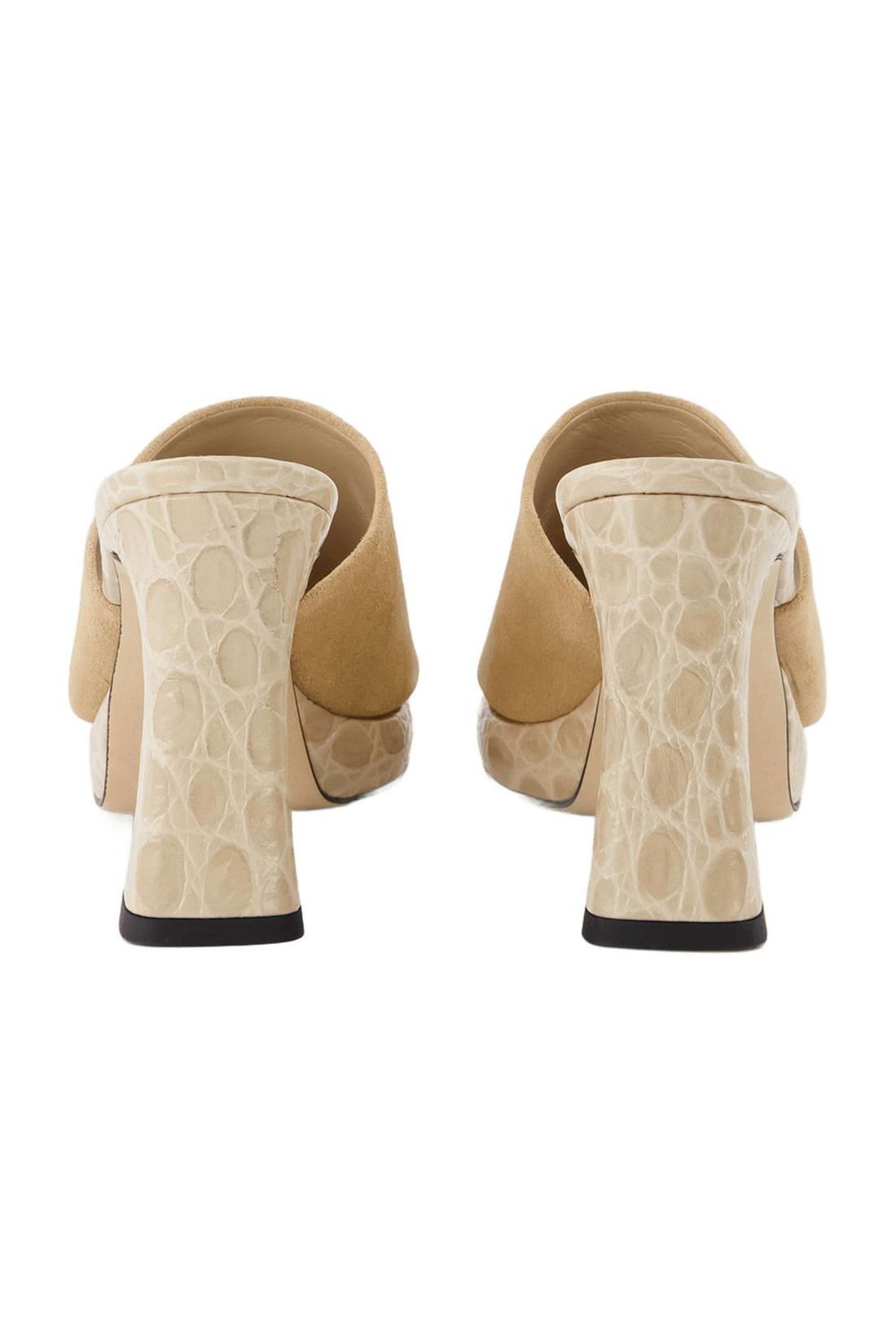 Beliz Mule - By Far - Kraft - Leather