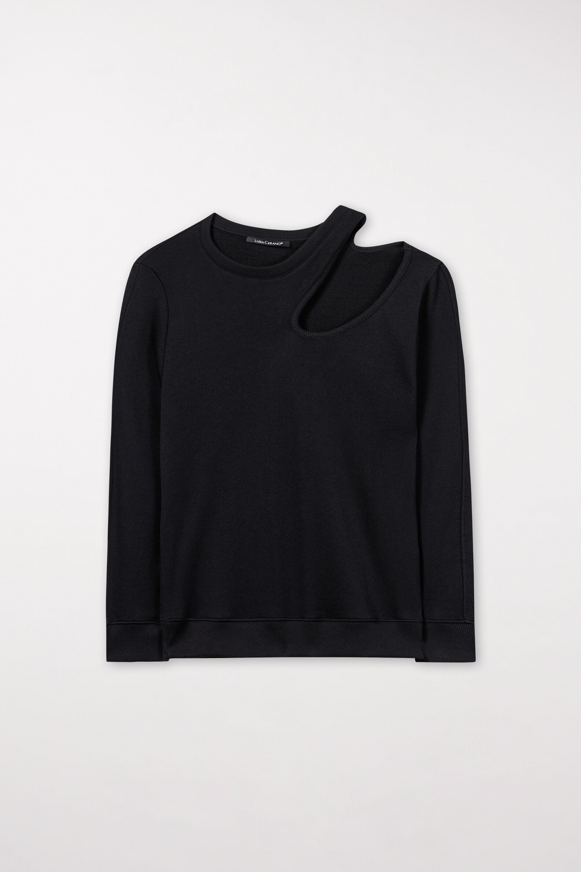 Cut-Out-Sweatshirt