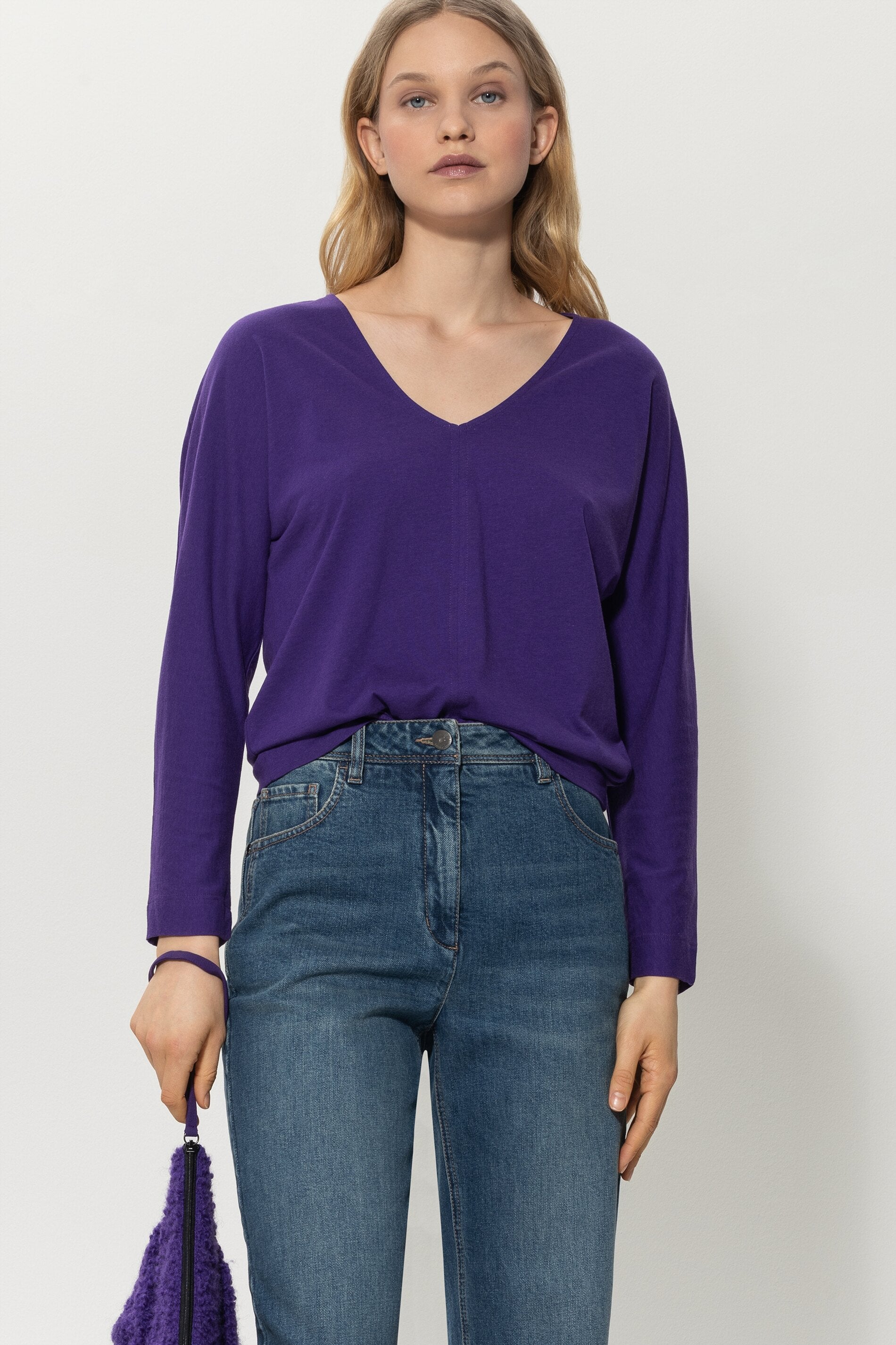 V-Neck-Shirt-Shirts-Luisa Cerano-IM-SALE-ARCHIVIST