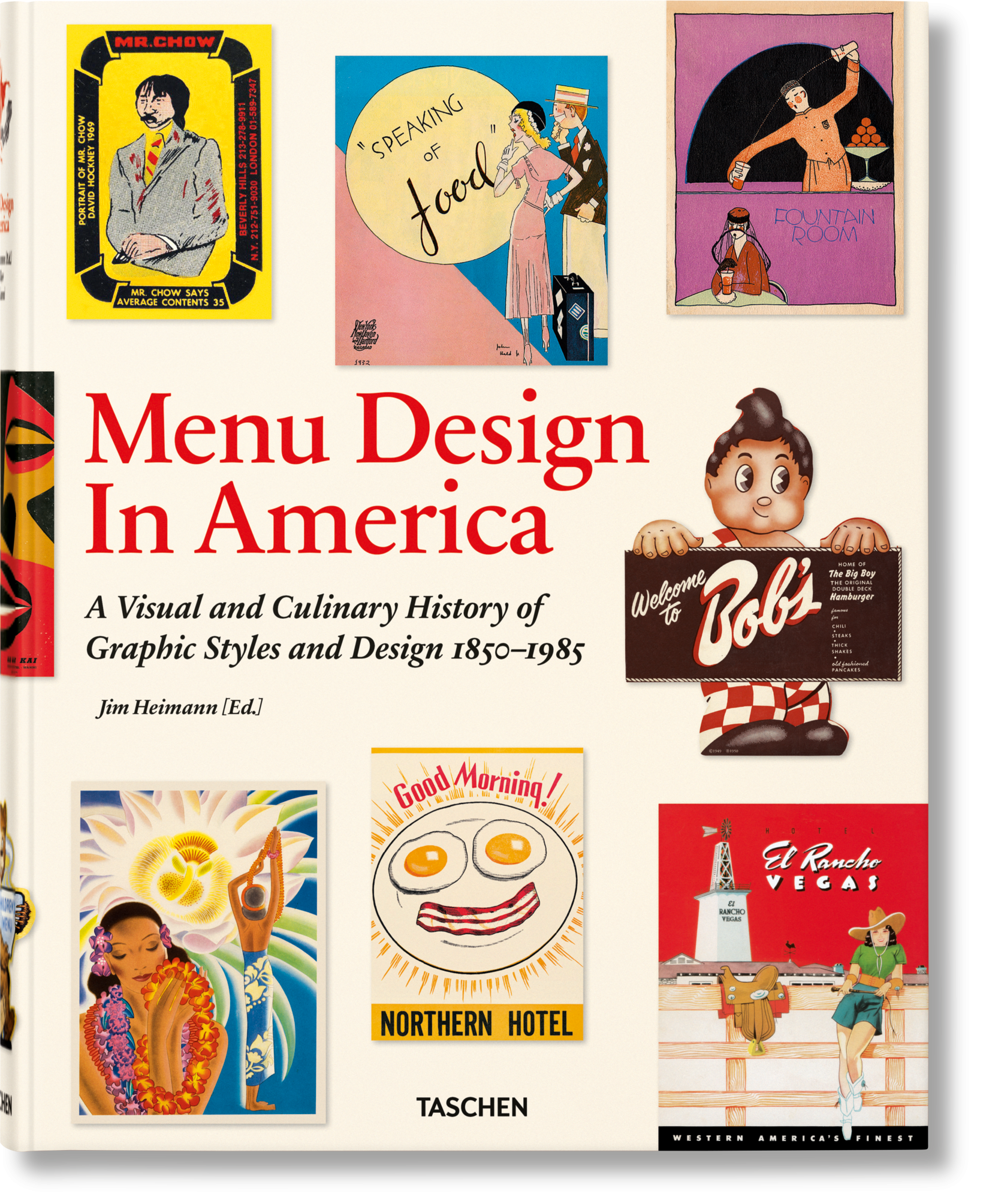 Taschen-Menu Design in America (German, French, English)-Style, Food & Travel-Black-Deal-Outlet-by-ARCHIVIST