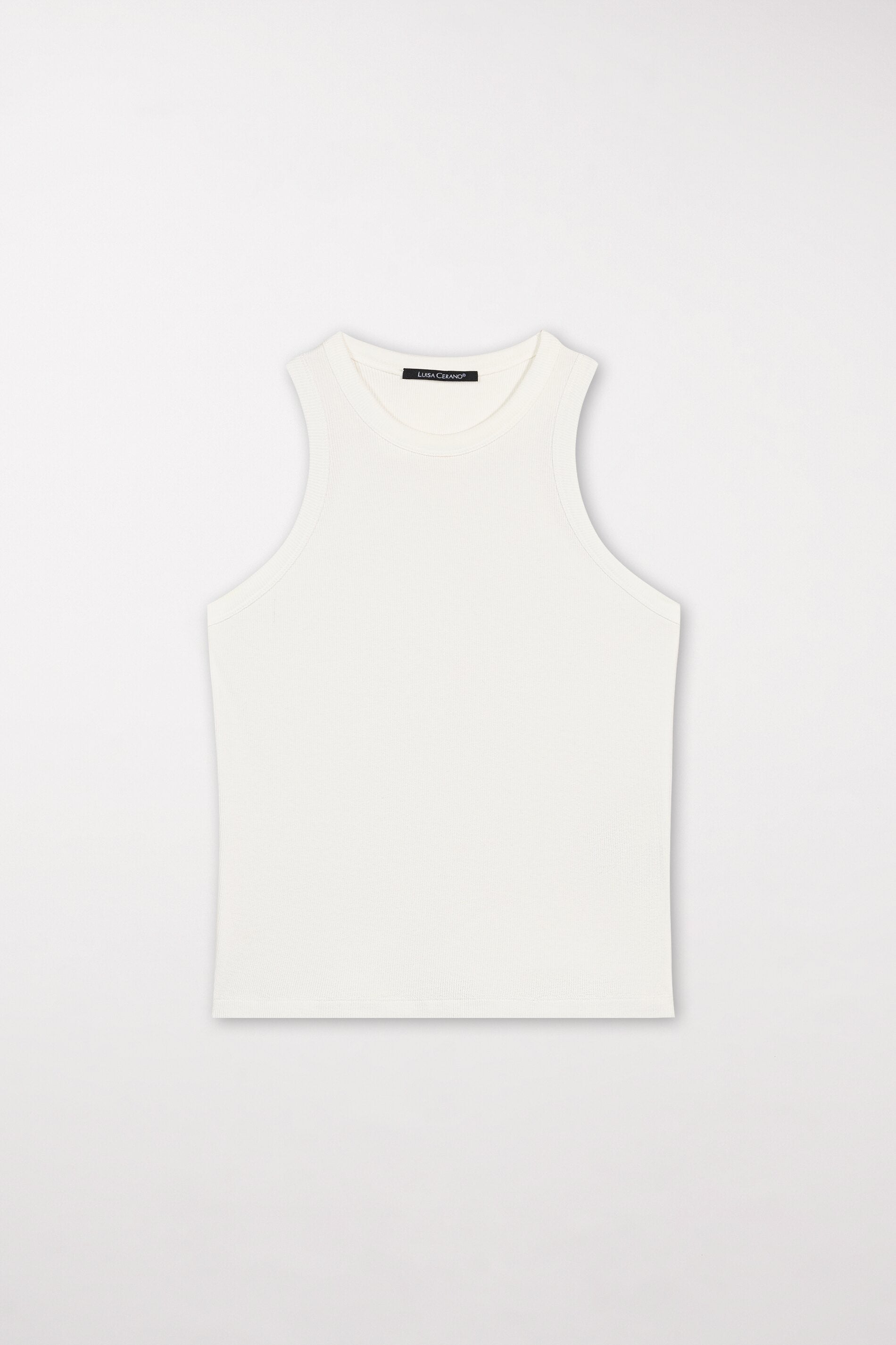 Tanktop in Ripp-Optik