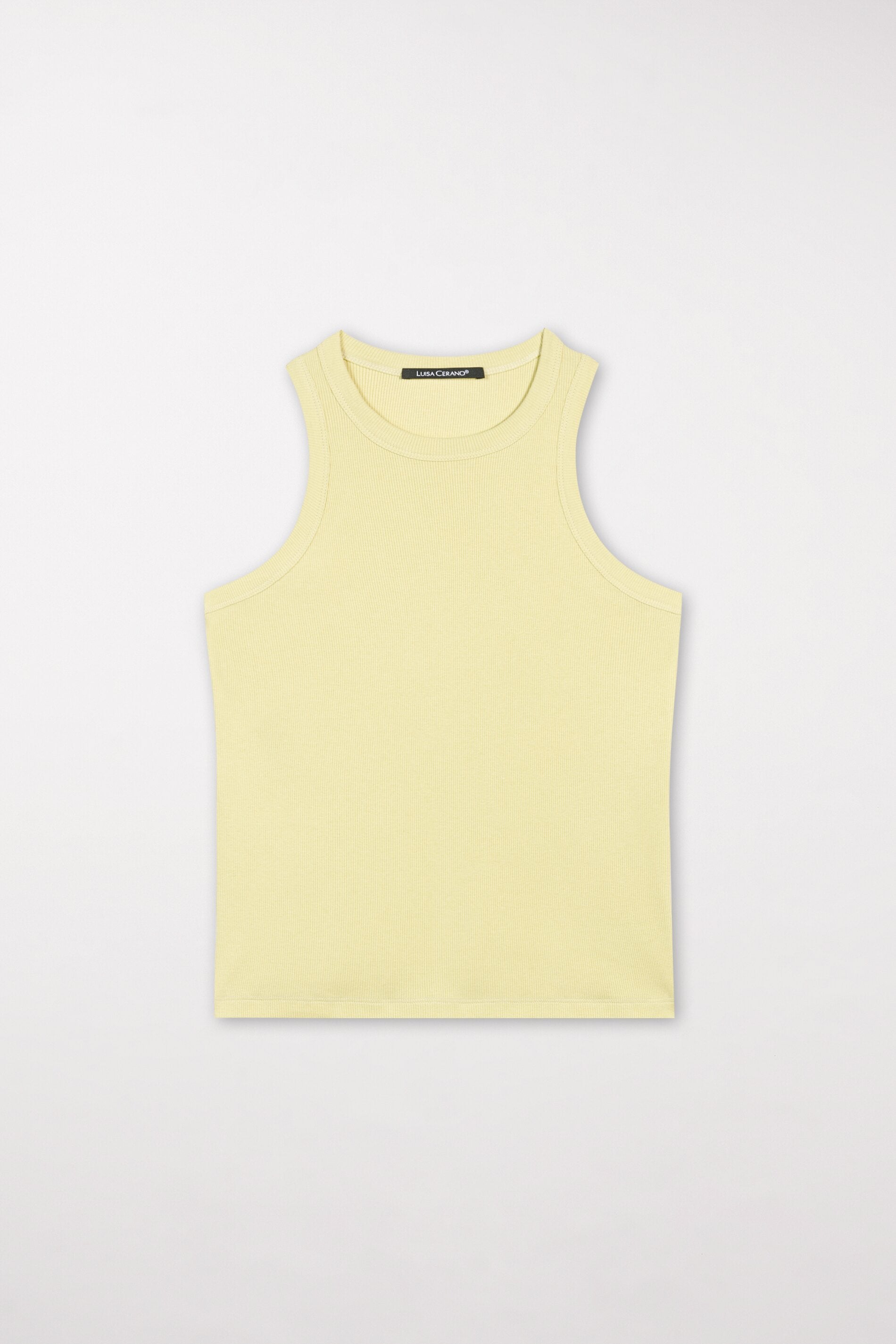 Tanktop in Ripp-Optik