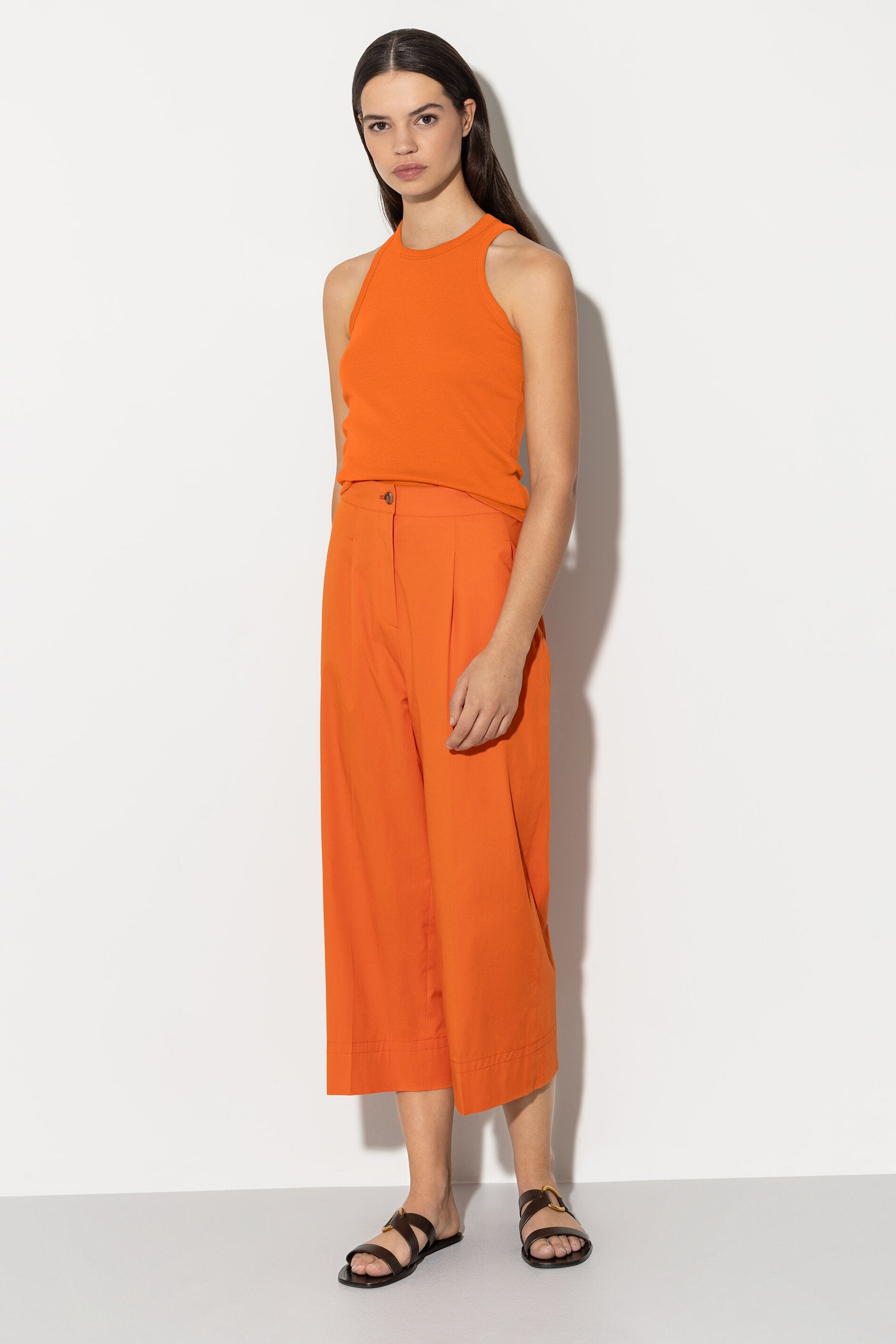 Tanktop in Ripp-Optik