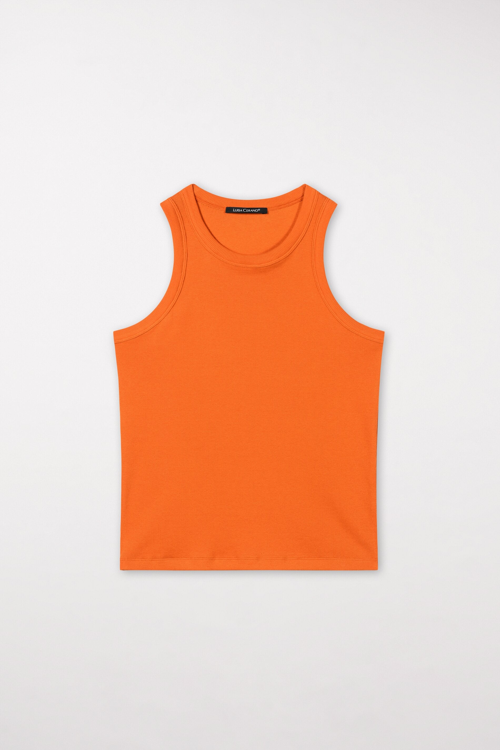 Tanktop in Ripp-Optik