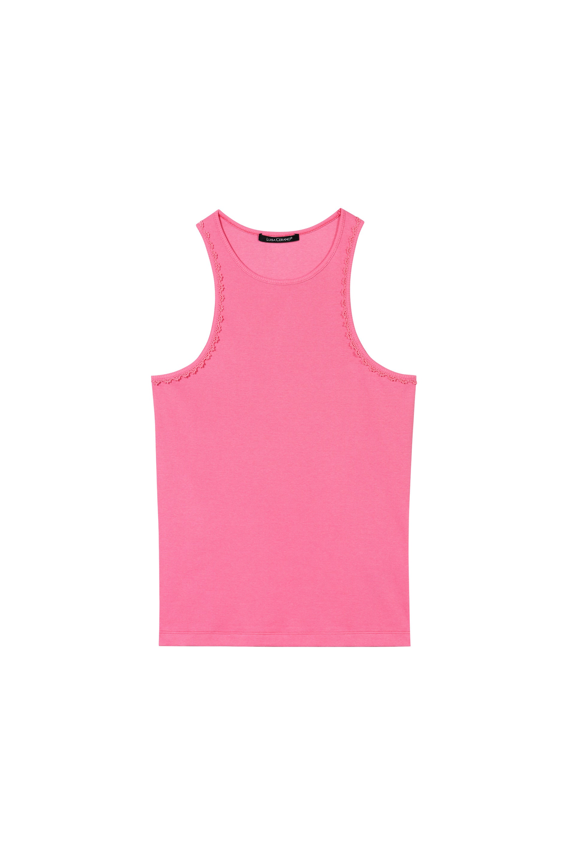 Tanktop in Ripp-Optik