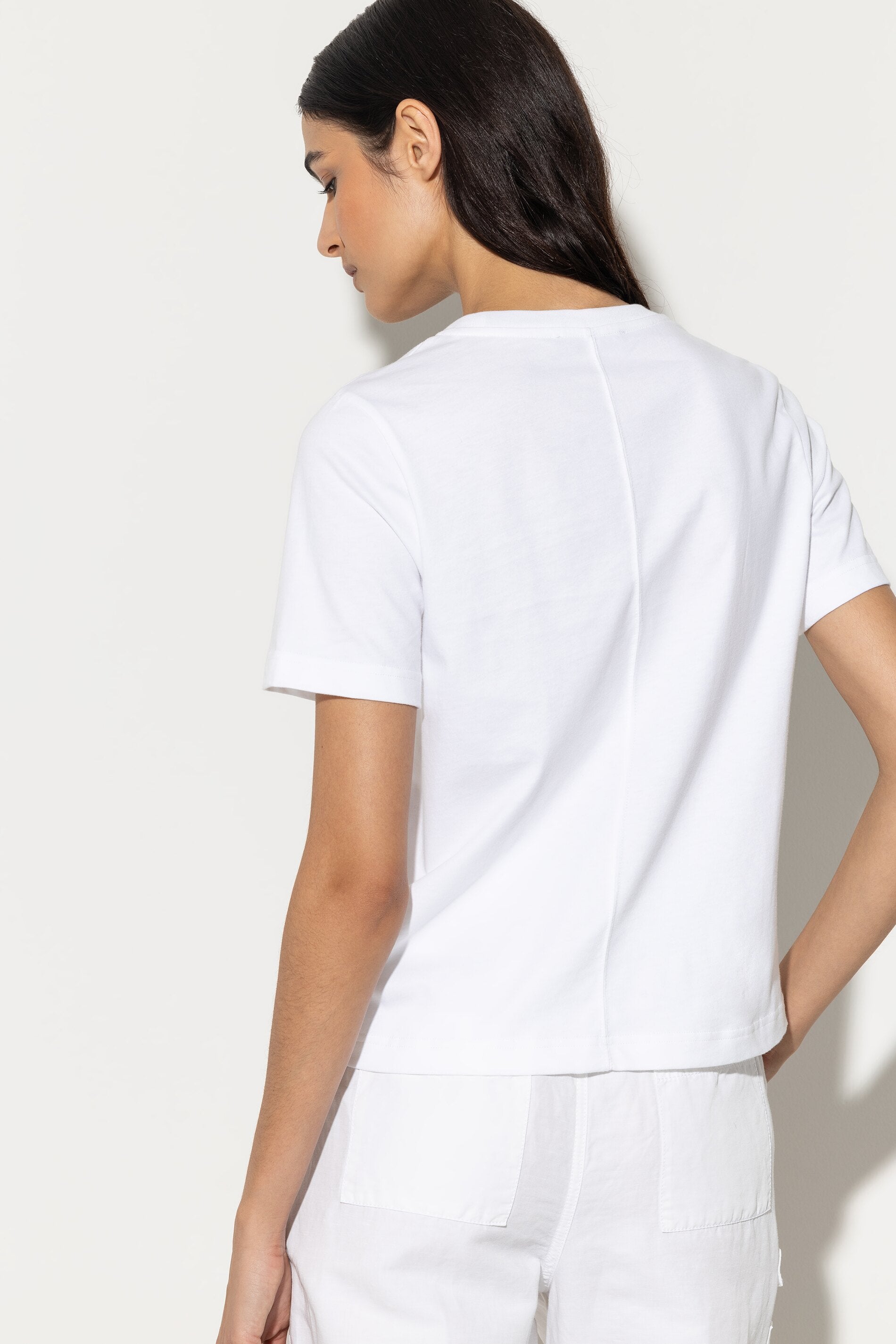 T-Shirt mit Wording-Print