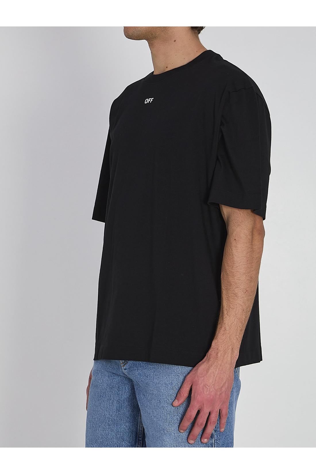 Off white-OUTLET-SALE-3D Arrow Spray T-shirt-ARCHIVIST