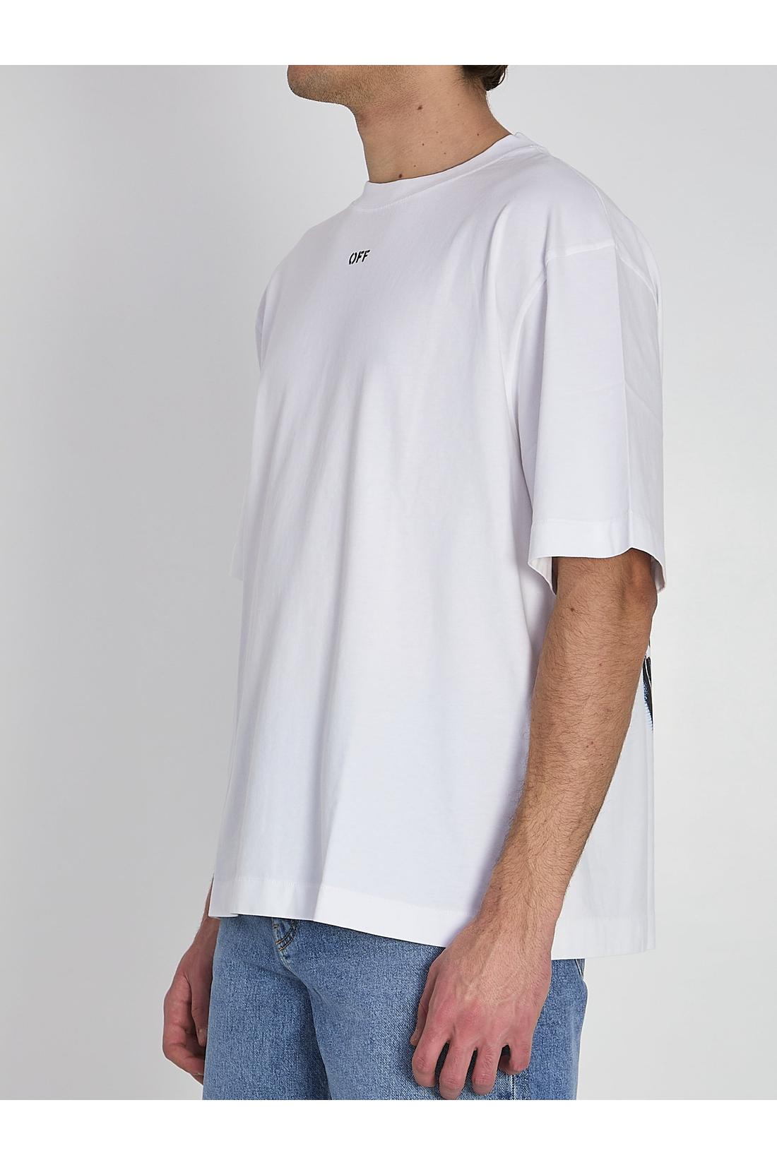 Off white-OUTLET-SALE-3D Arrow Spray T-shirt-ARCHIVIST