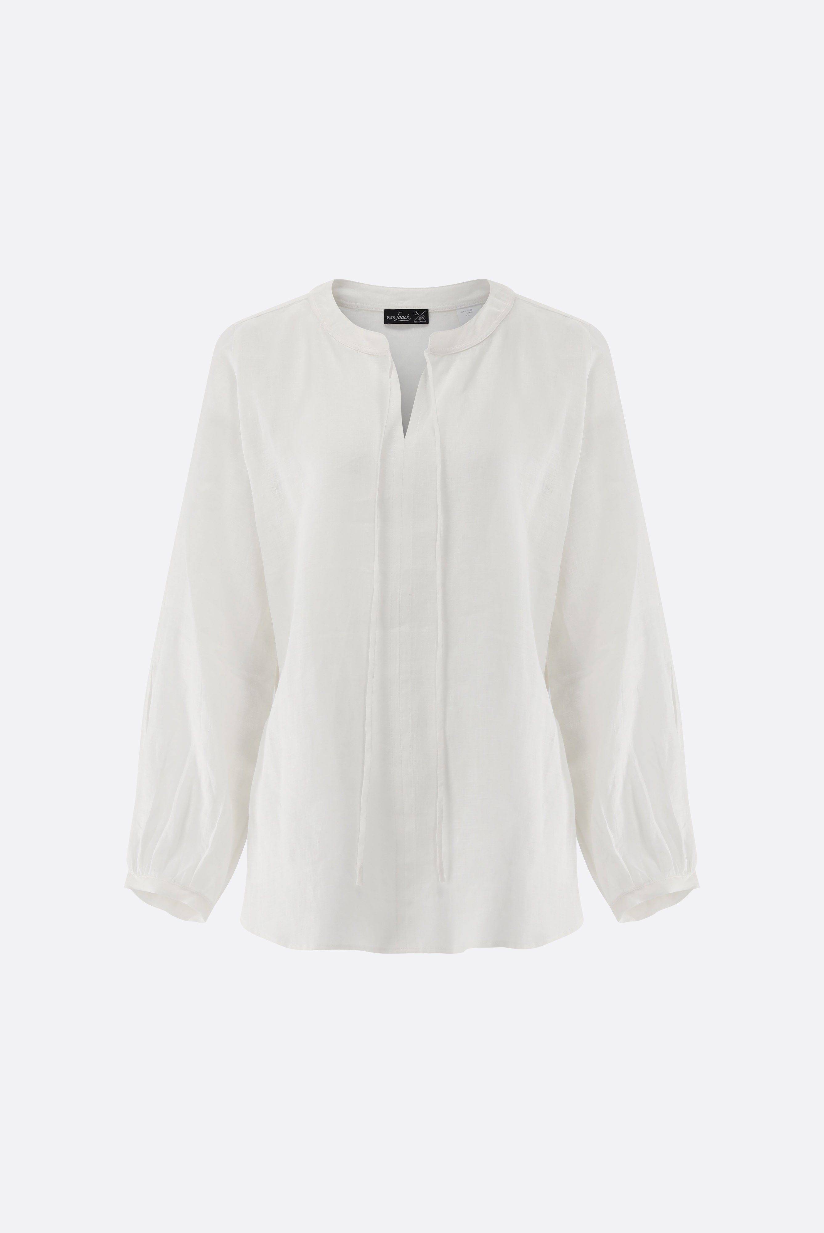 Van Laack-Leinen Tunika mit Bindeband-Hemden & Blusen-Black-Deal-Outlet-by-ARCHIVIST