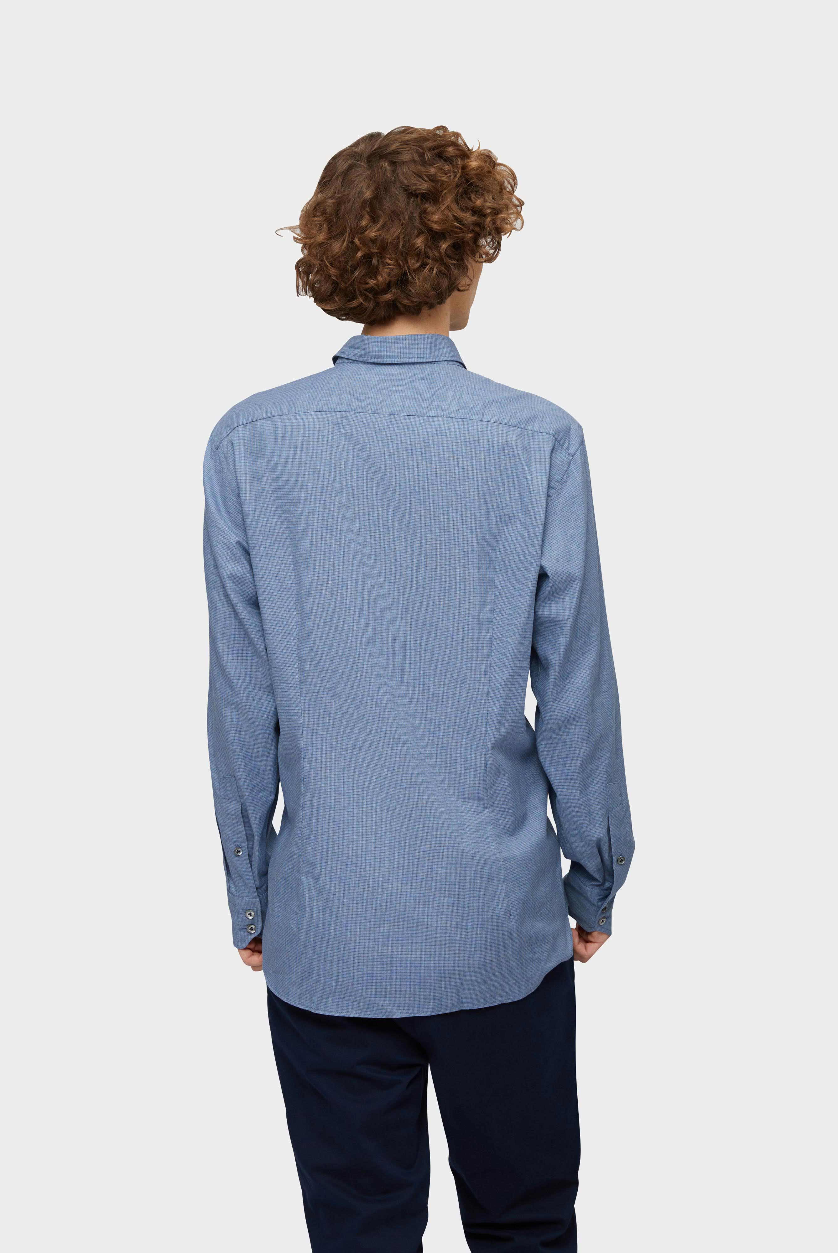 Van Laack-Hemd mit Strukturmuster Tailor Fit Blau-Hemden & Blusen-Black-Deal-Outlet-by-ARCHIVIST