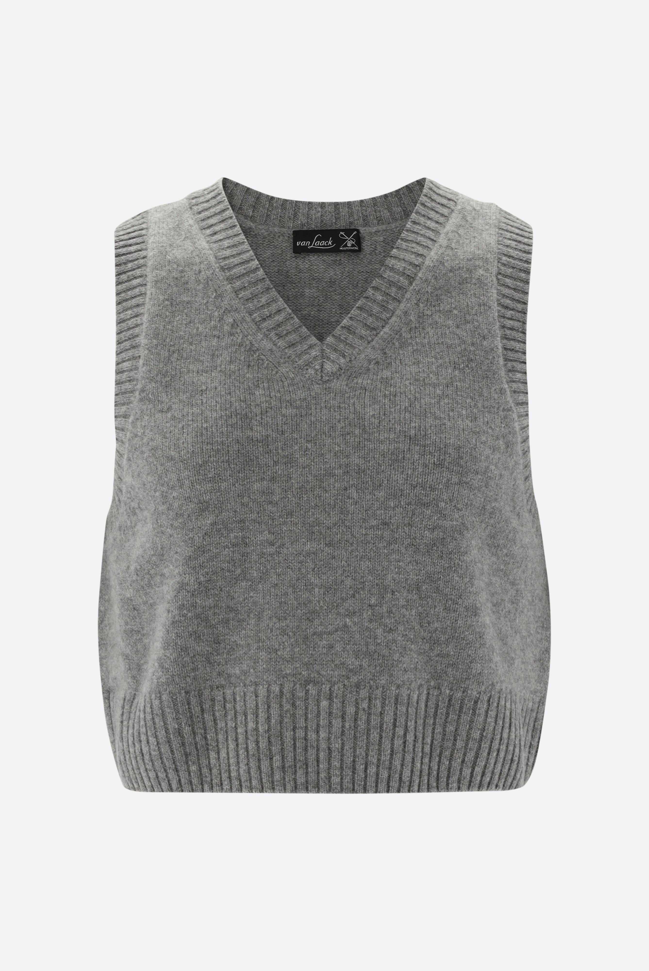 Van Laack-Kurzer Pullunder mit Kaschmir-Strick & Pullover-Black-Deal-Outlet-by-ARCHIVIST