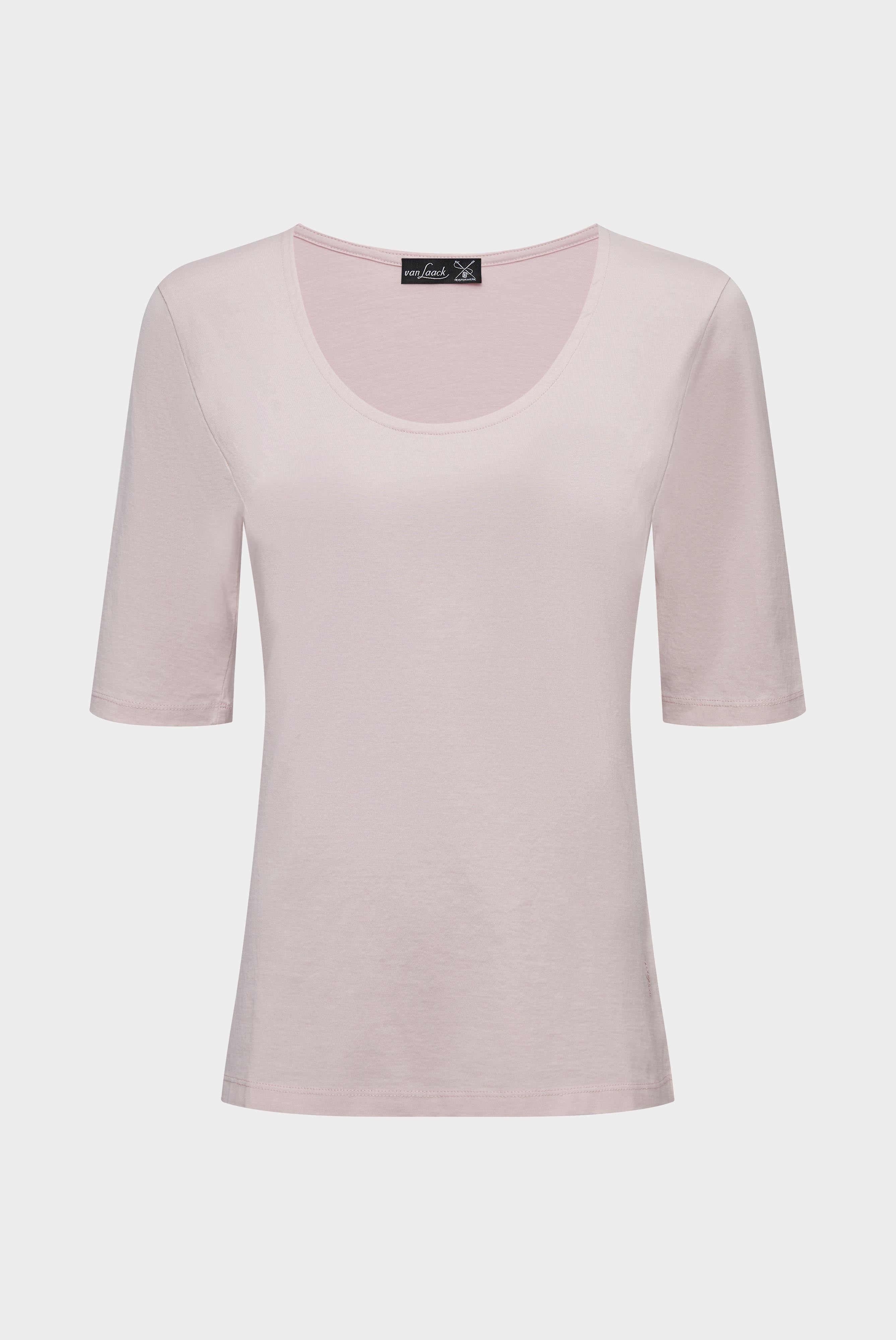 Urban Jersey T-Shirt mit weitem Ausschnitt