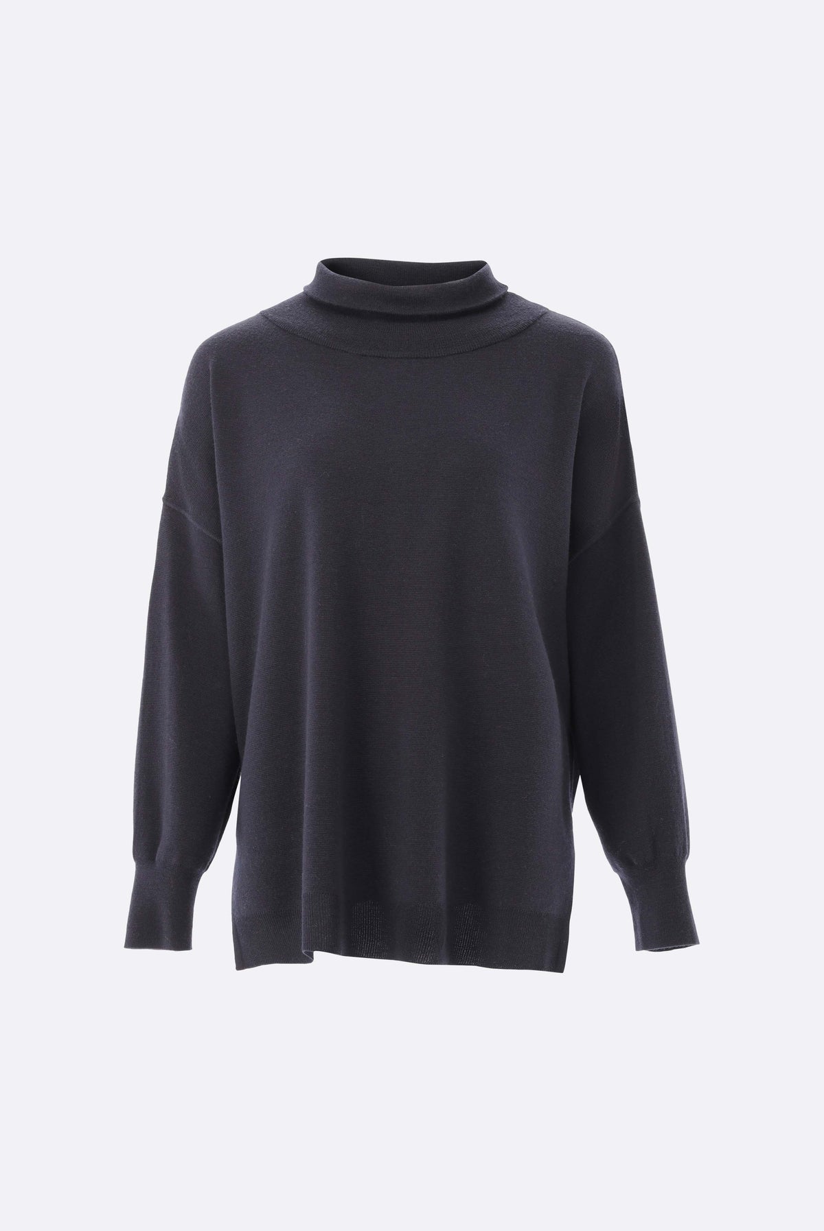 Van Laack Oversized Rollkragenpullover aus Merinowolle, Strick & Pullover