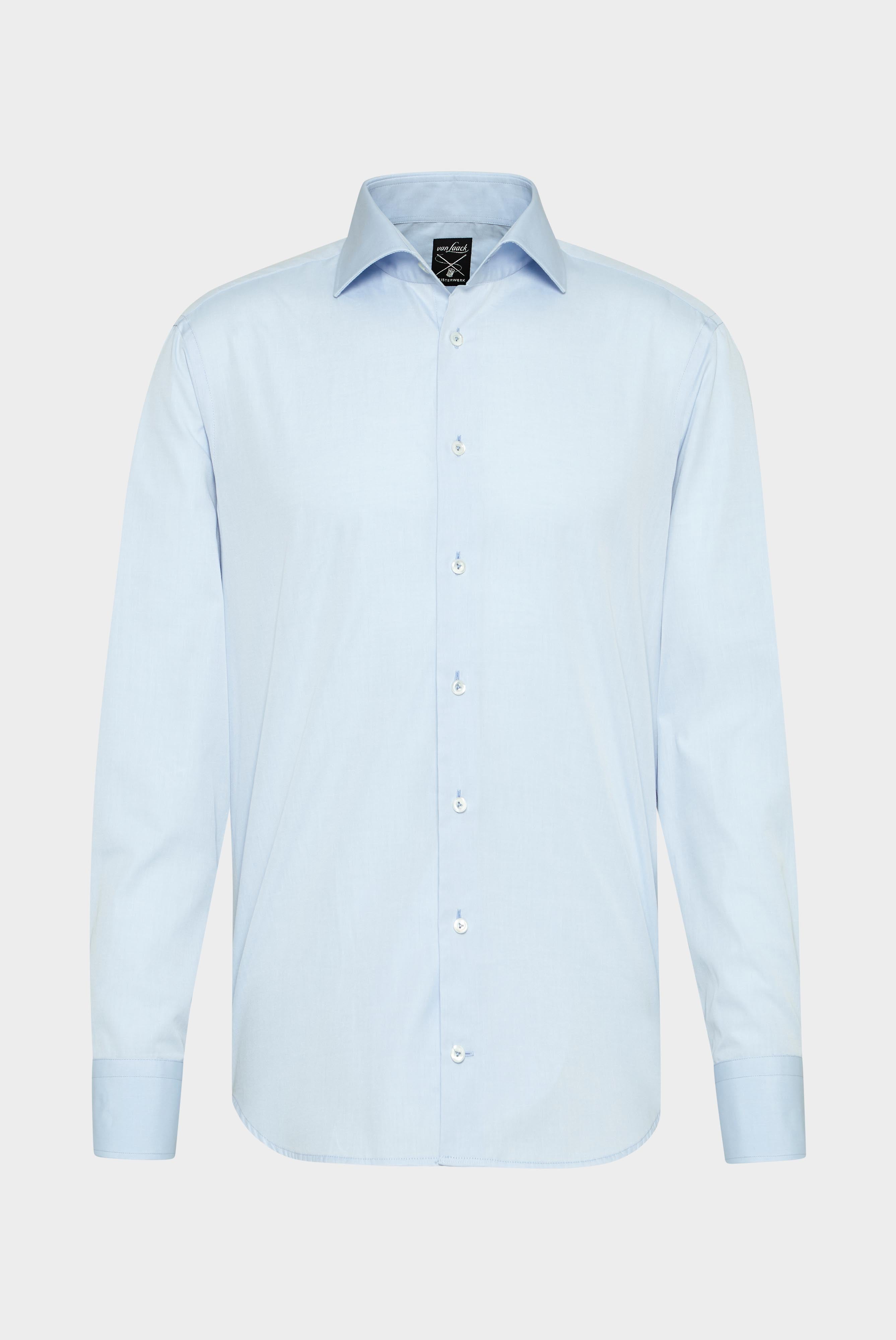 Chemise en popeline, coupe ajustée