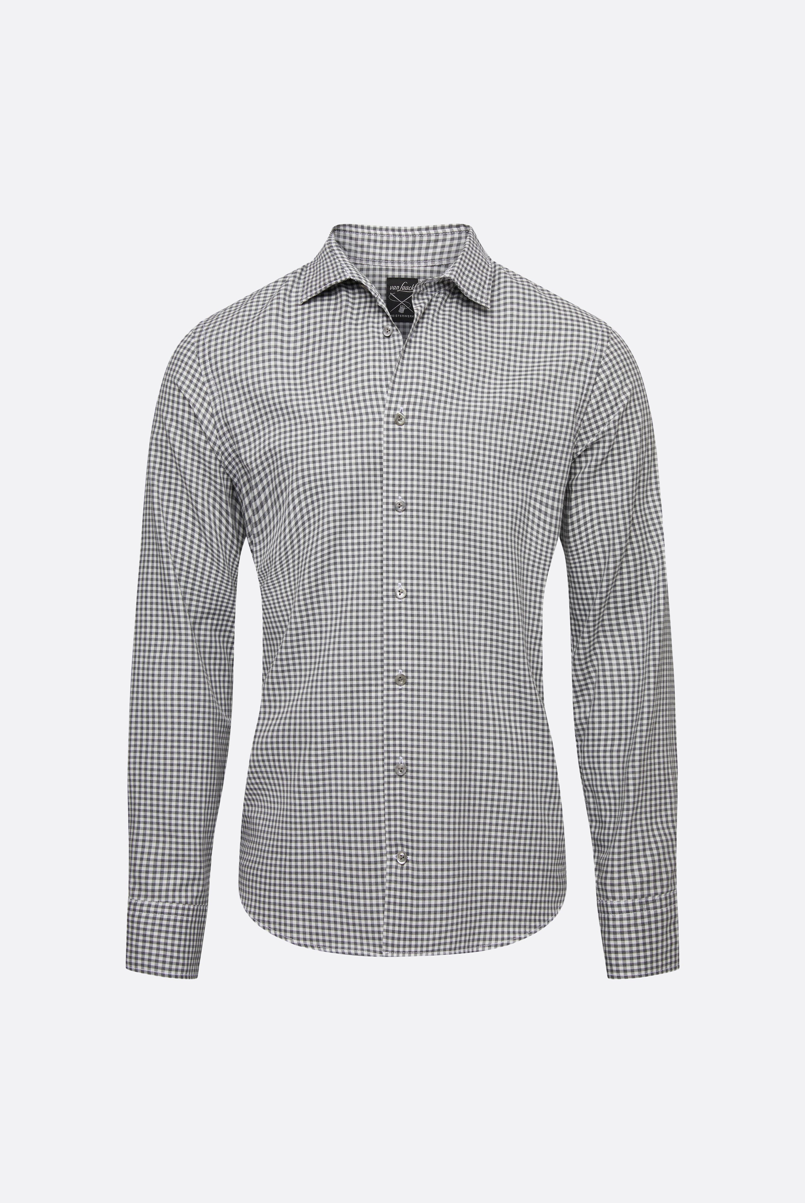 Kariertes Flanellhemd Slim fit