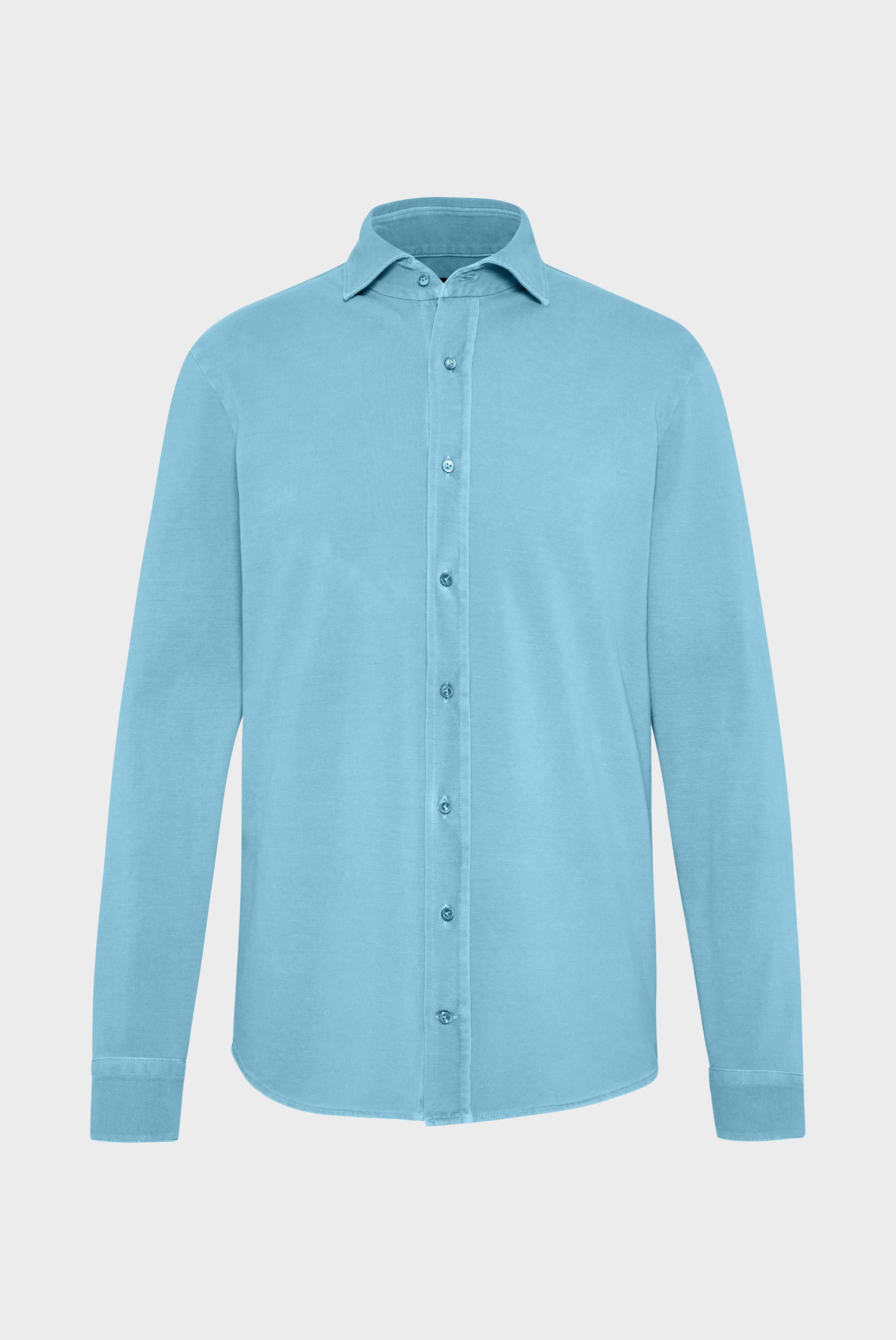 Garment Dyed Piqué Hemd