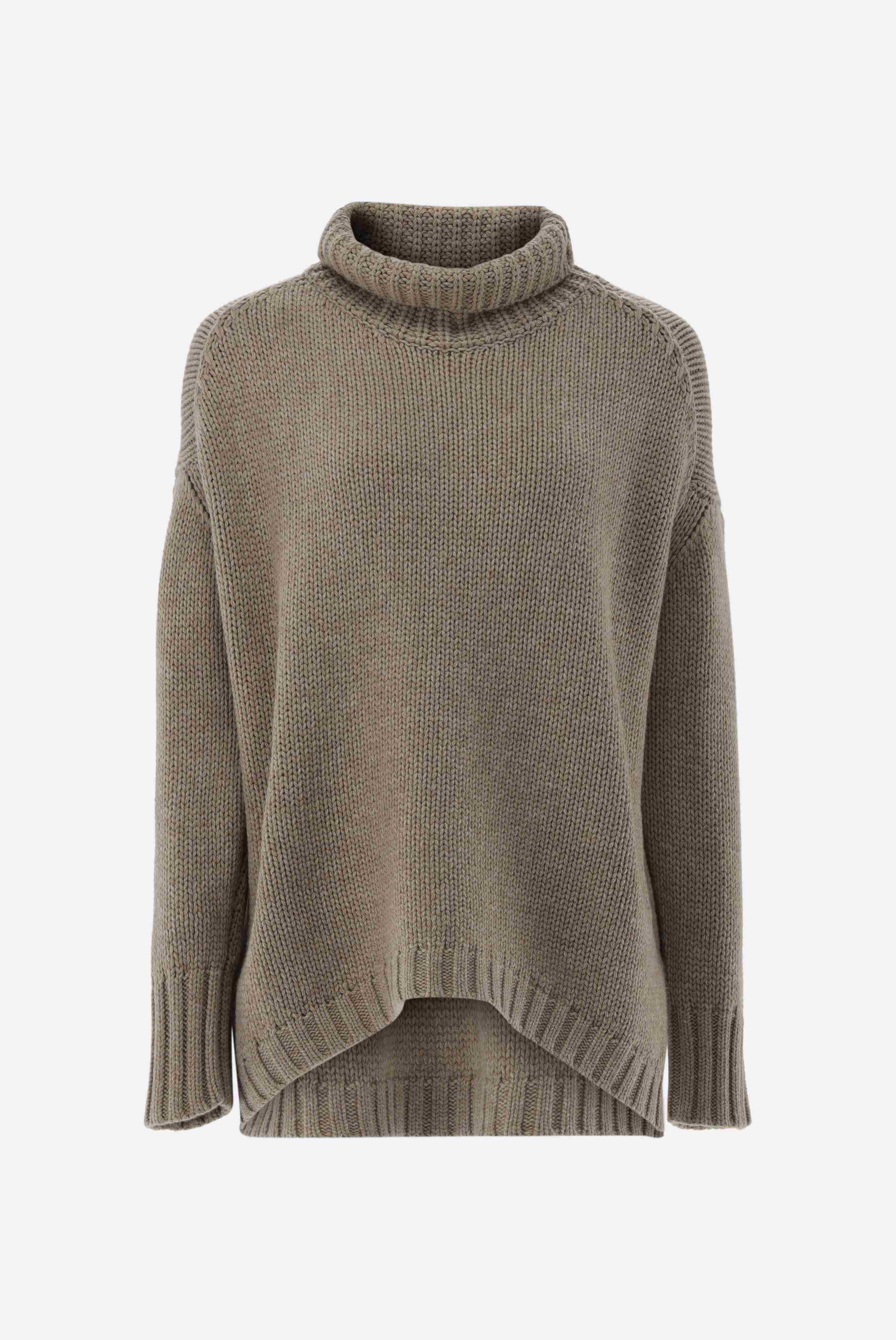 Van Laack-Oversized Rollkragenpullover mit Kaschmir-Strick & Pullover-Black-Deal-Outlet-by-ARCHIVIST