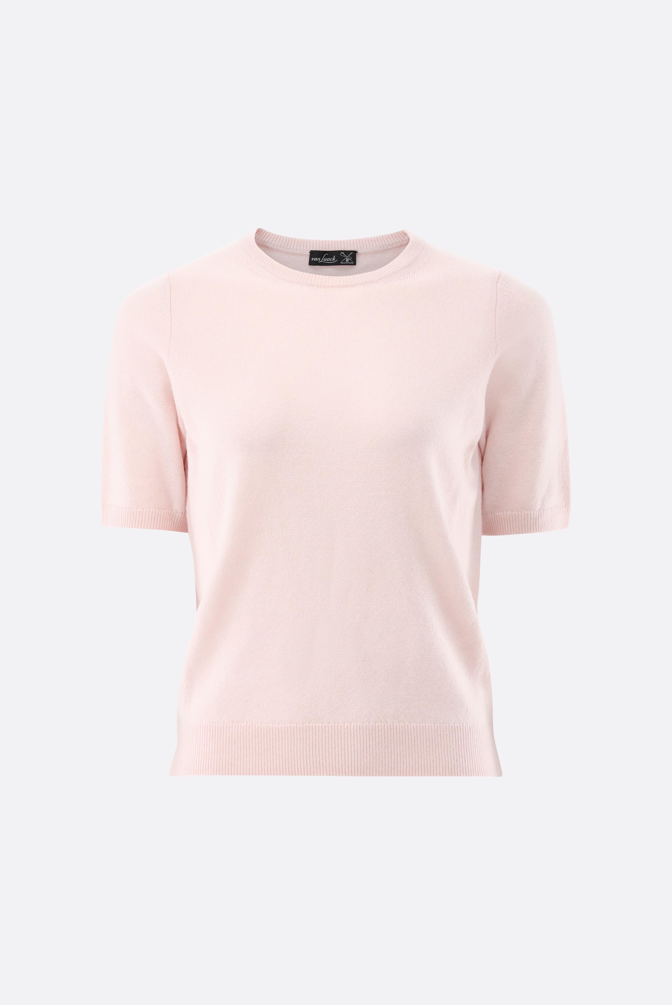 Van Laack-Kaschmir Strick T-Shirt-Shirts-Black-Deal-Outlet-by-ARCHIVIST