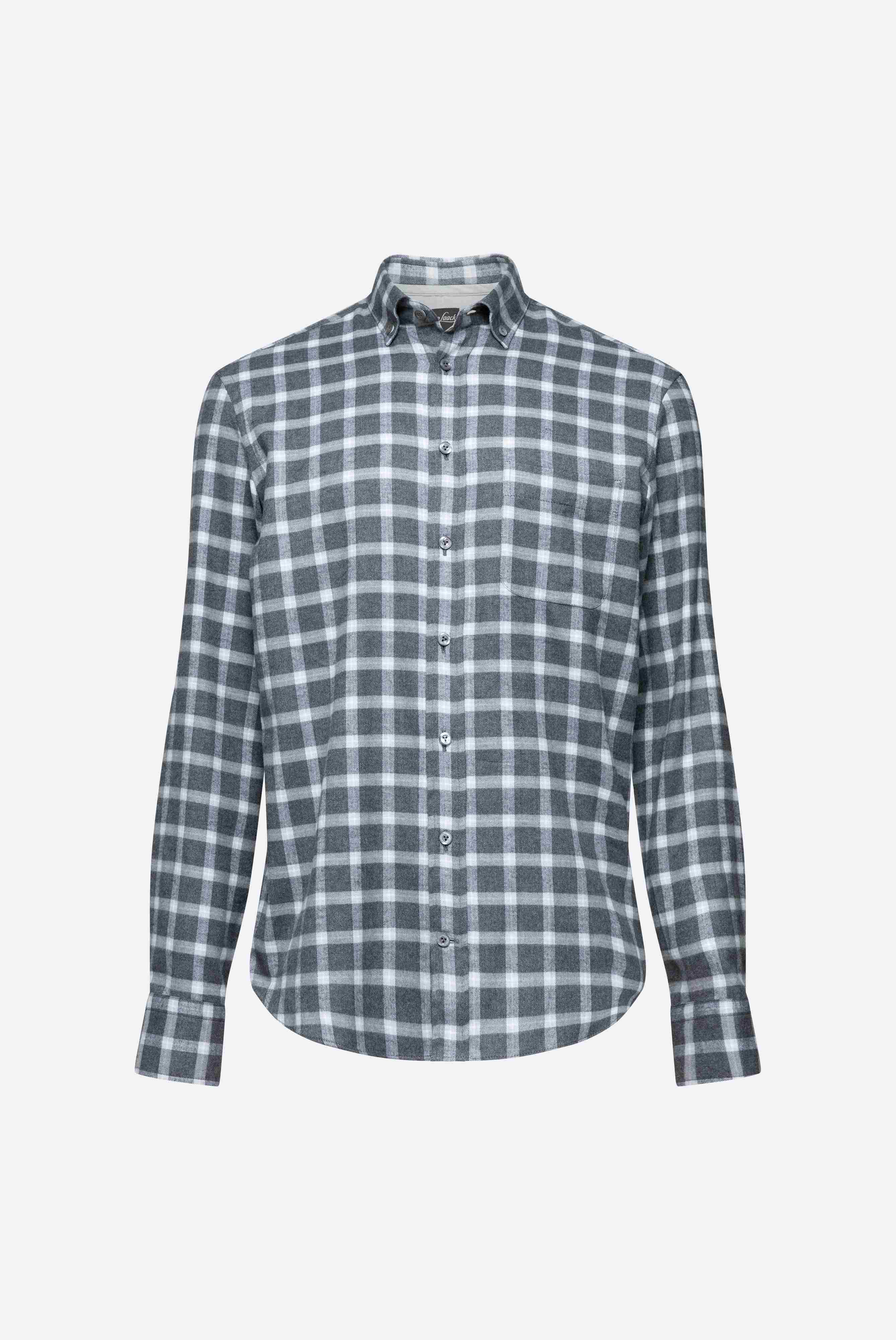 Checked flannel shirt Tailor Fit
