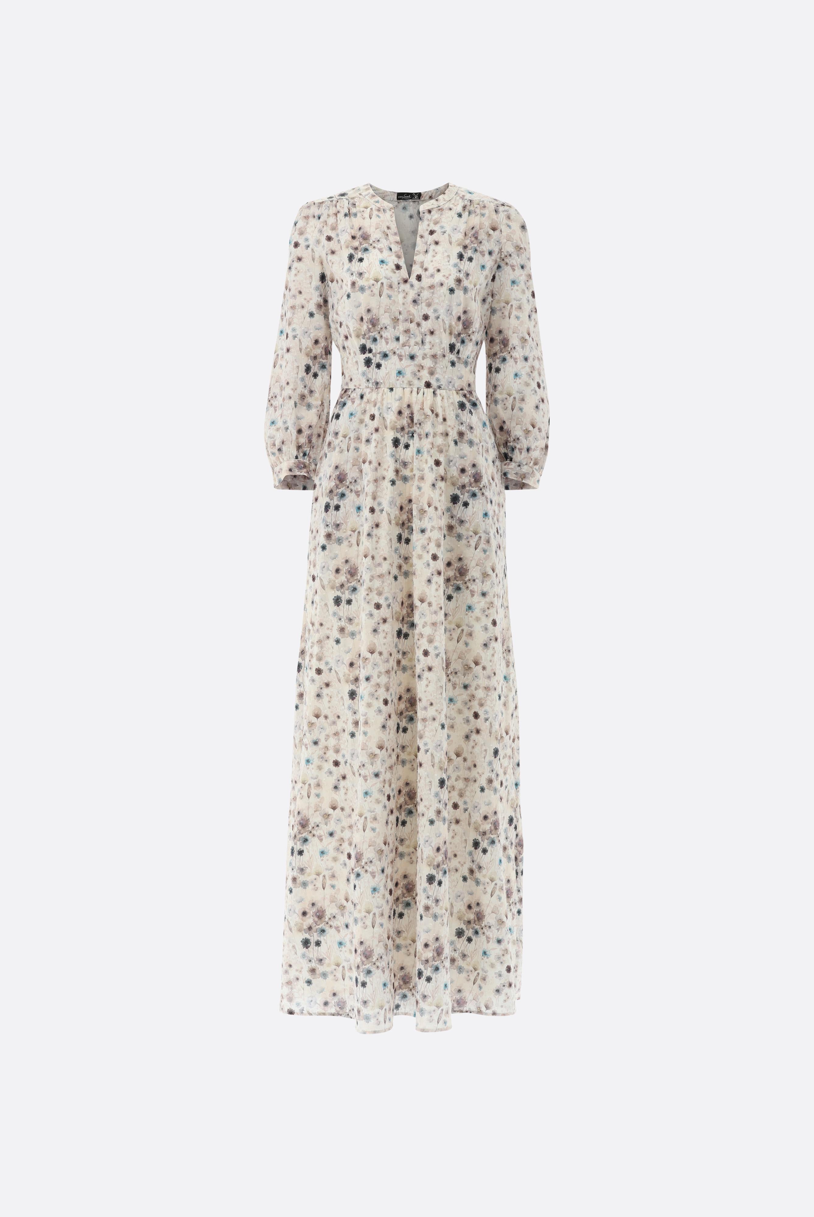 Van Laack-Maxikleid mit Blumenprint-Kleider & Röcke-Black-Deal-Outlet-by-ARCHIVIST