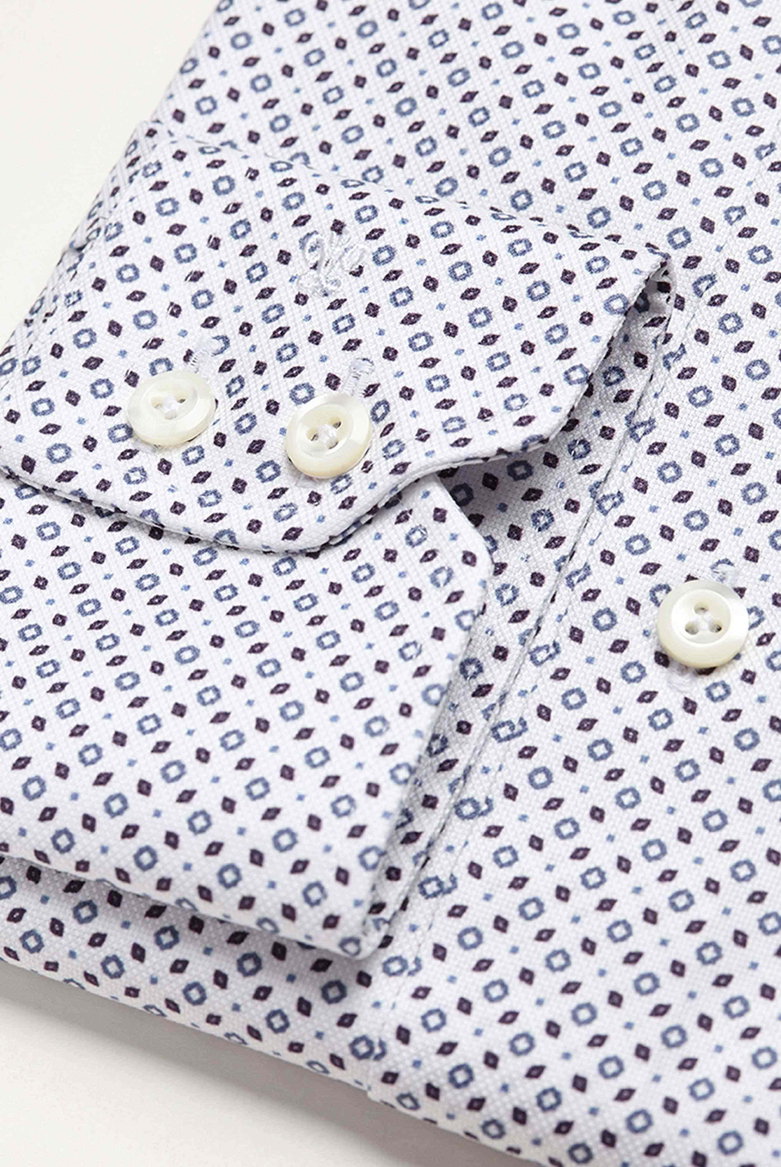 Van Laack-Hemd mit Mikro-Print Slim Fit Blau-Hemden & Blusen-Black-Deal-Outlet-by-ARCHIVIST