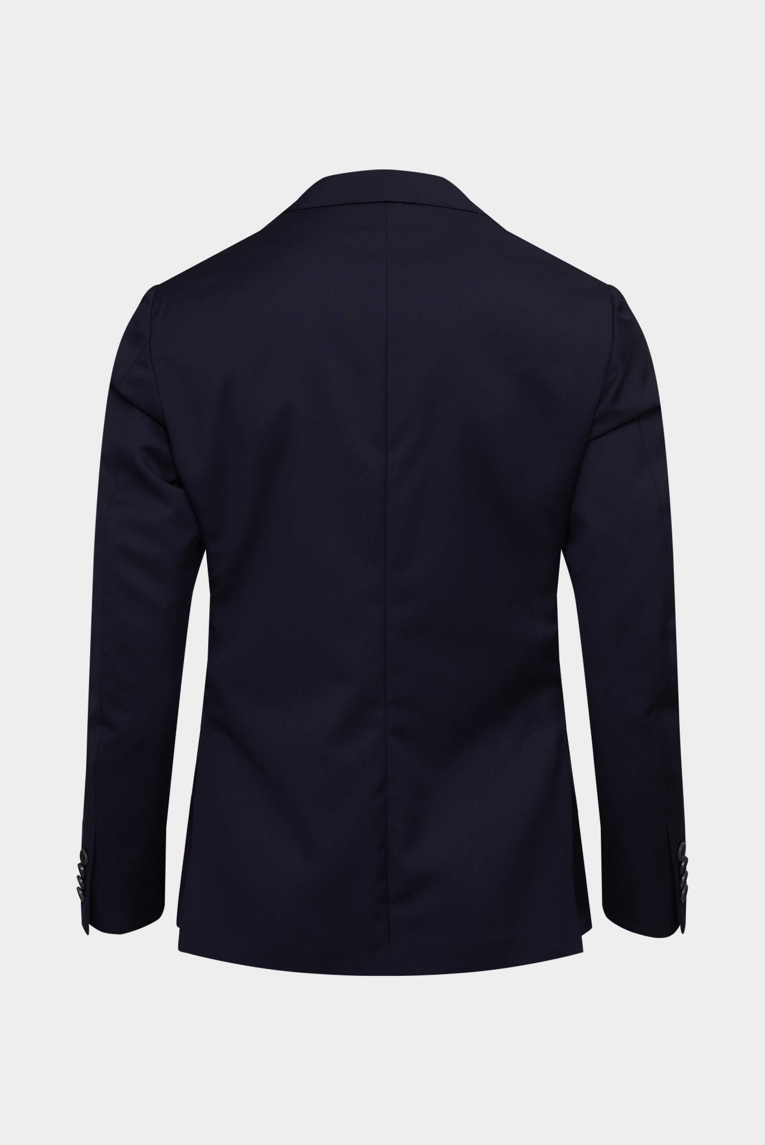 Federleichtes Zero Gravity Sakko Slim Fit aus Wolle in Dunkelblau