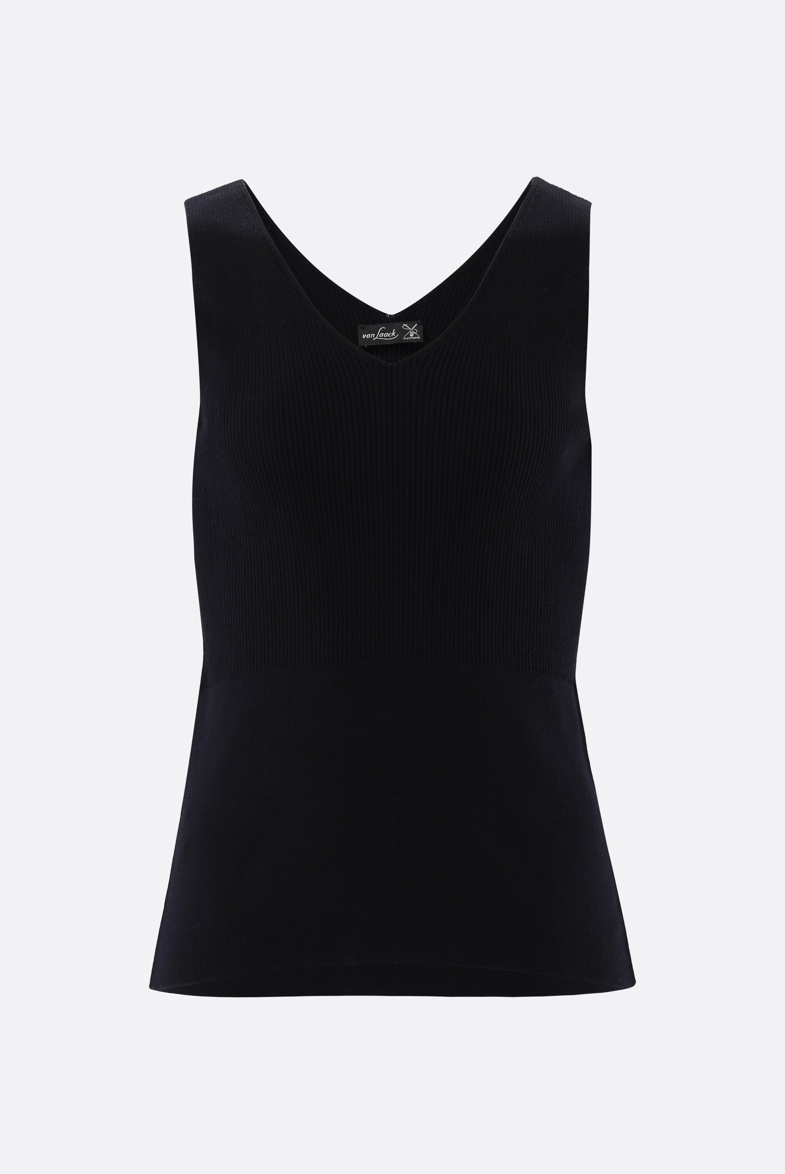 Tanktop aus Rippstrick