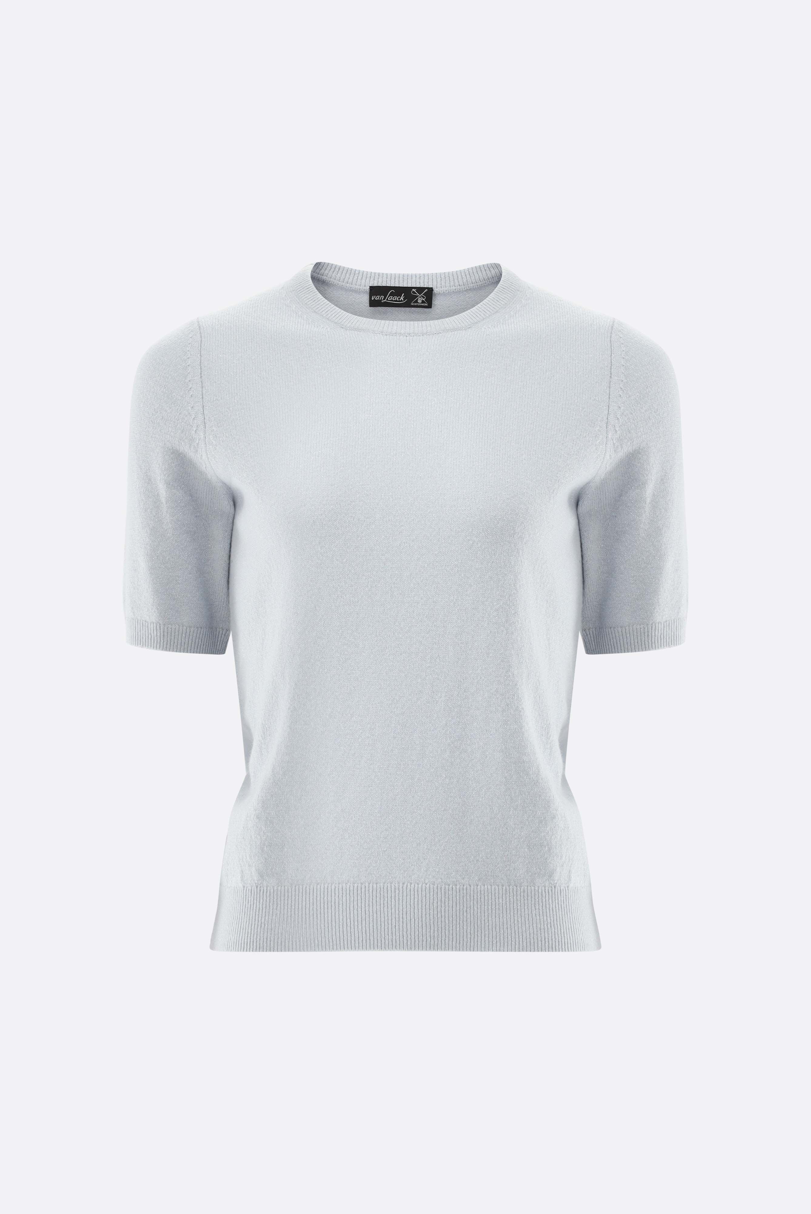 Van Laack-Kaschmir Strick T-Shirt-Shirts-Black-Deal-Outlet-by-ARCHIVIST