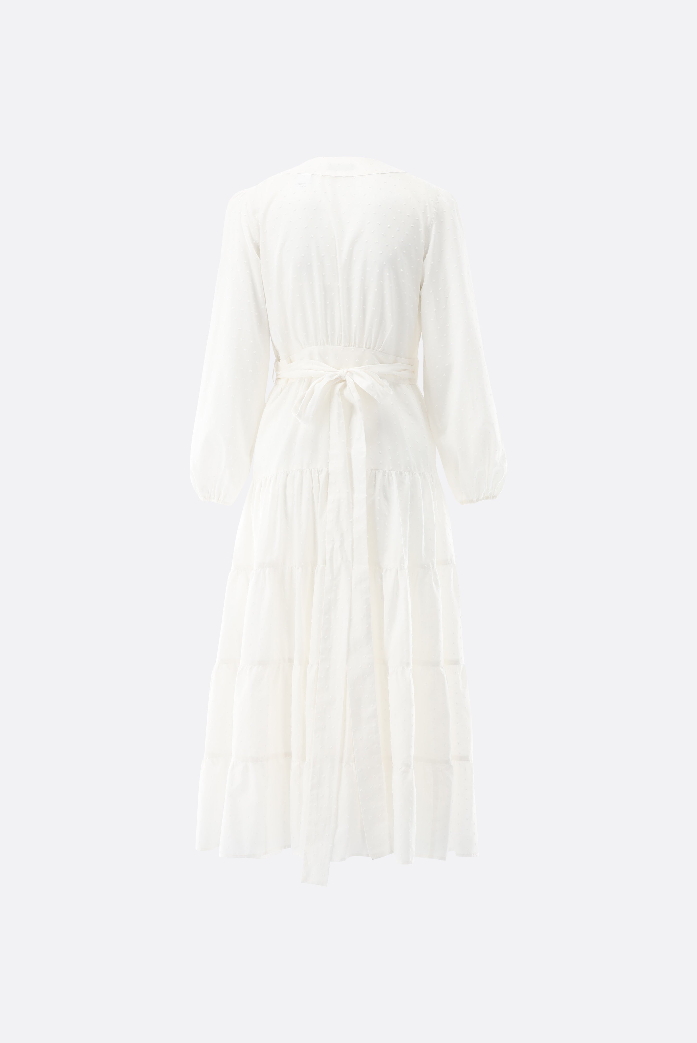 Van Laack-Midi-Wickelkleid mit Puffärmeln-Kleider & Röcke-Black-Deal-Outlet-by-ARCHIVIST