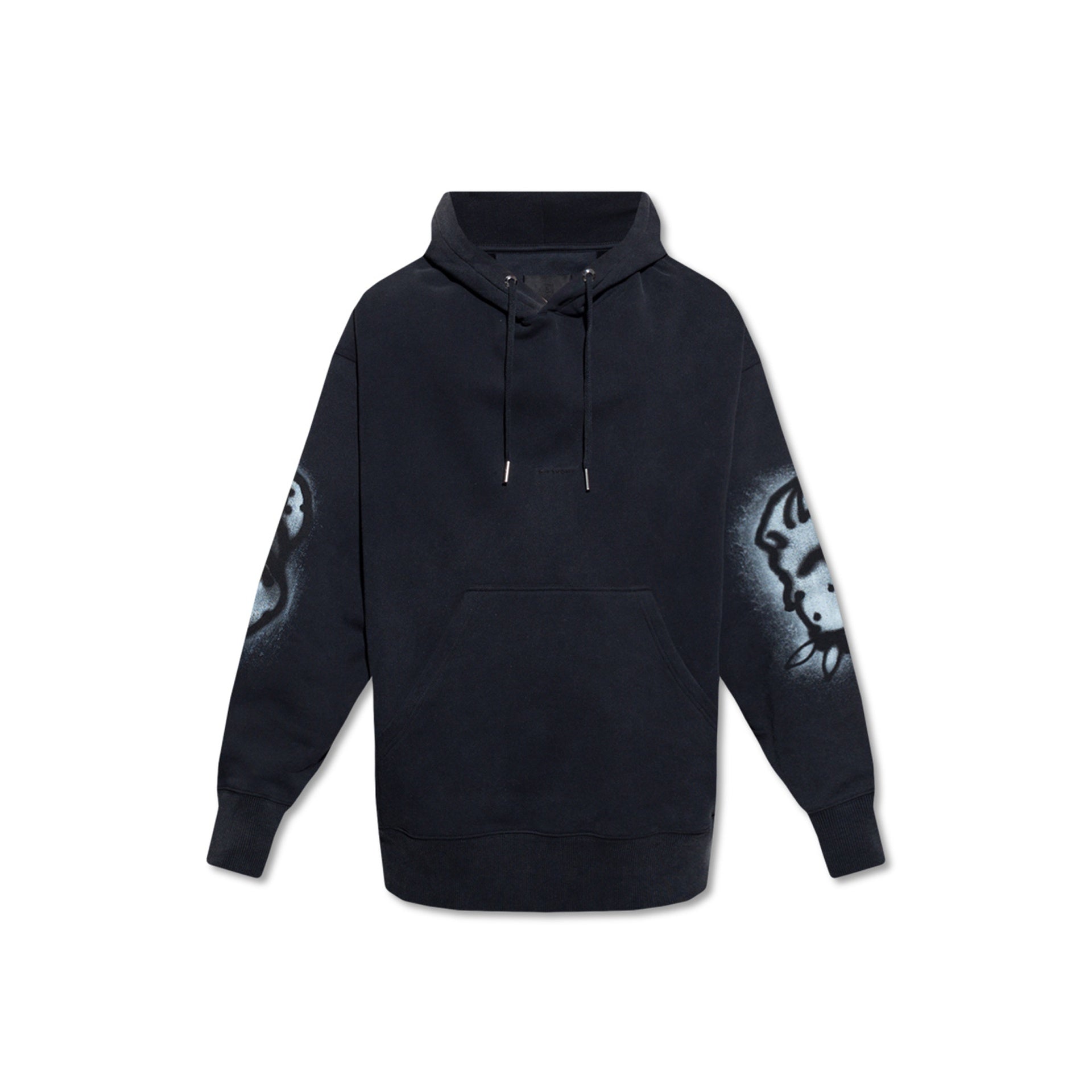 Givenchy-Givenchy Cotton Hooded Sweatshirt-MEN CLOTHING-Black-Deal-Outlet-by-ARCHIVIST