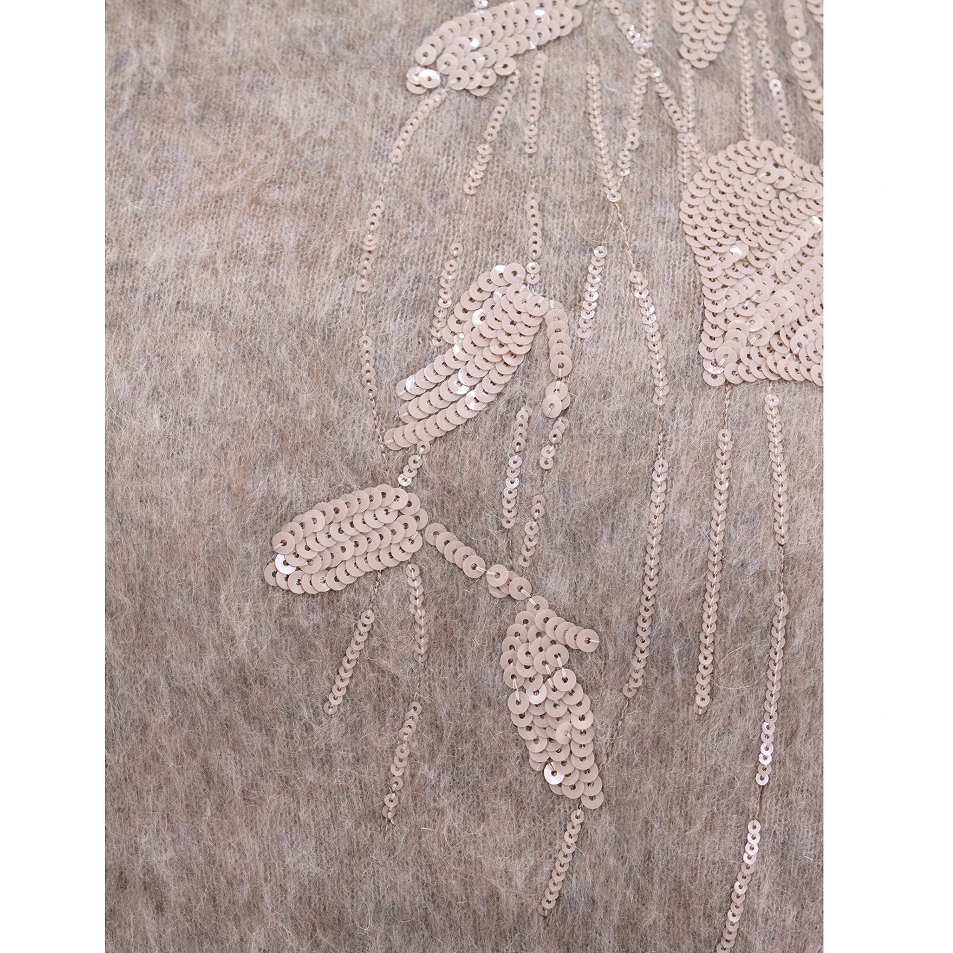 Brunello Cucinelli-Brunello Cucinelli T-Neck Knit-WOMEN CLOTHING-Black-Deal-Outlet-by-ARCHIVIST