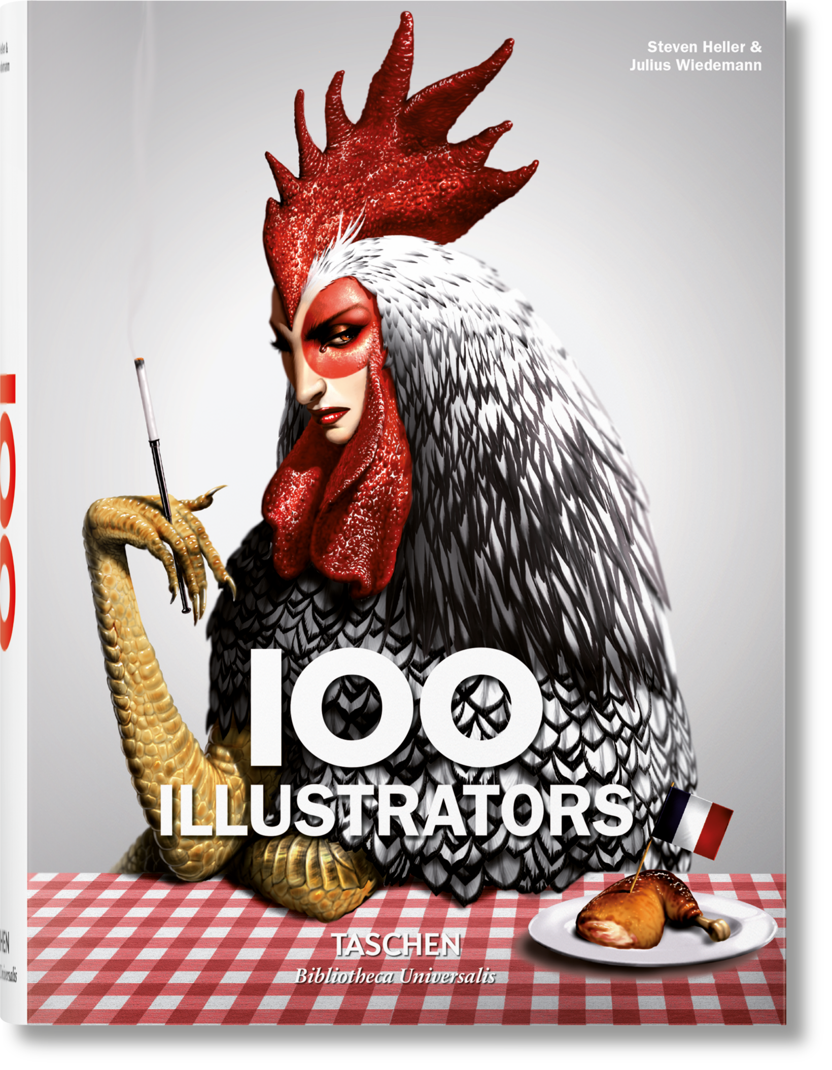 Taschen-100 Illustrators (German, French, English)-Graphic Design-Black-Deal-Outlet-by-ARCHIVIST