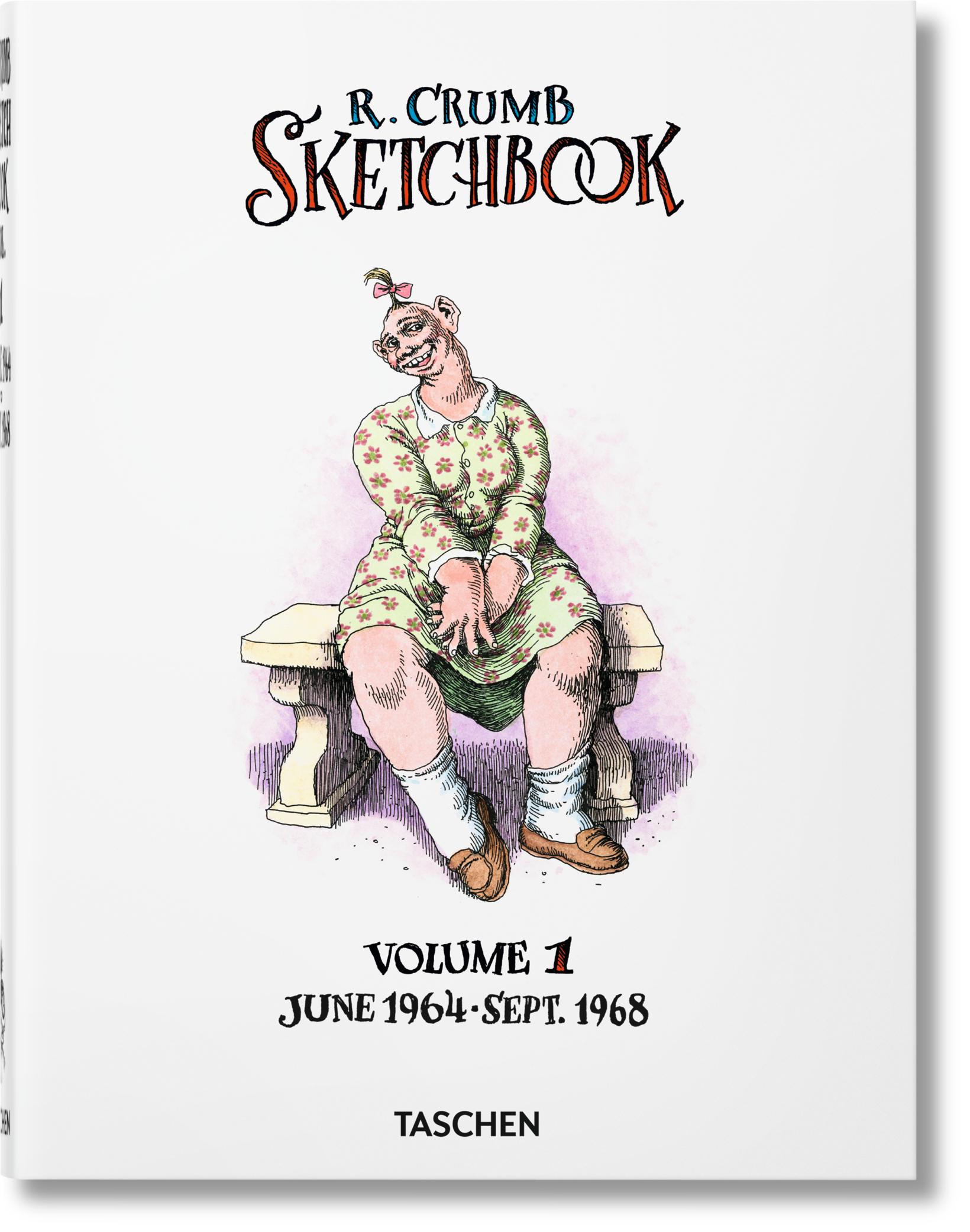 Taschen-Robert Crumb. Sketchbook Vol. 1. 1964–1968 (English)-Sexy Books-Black-Deal-Outlet-by-ARCHIVIST