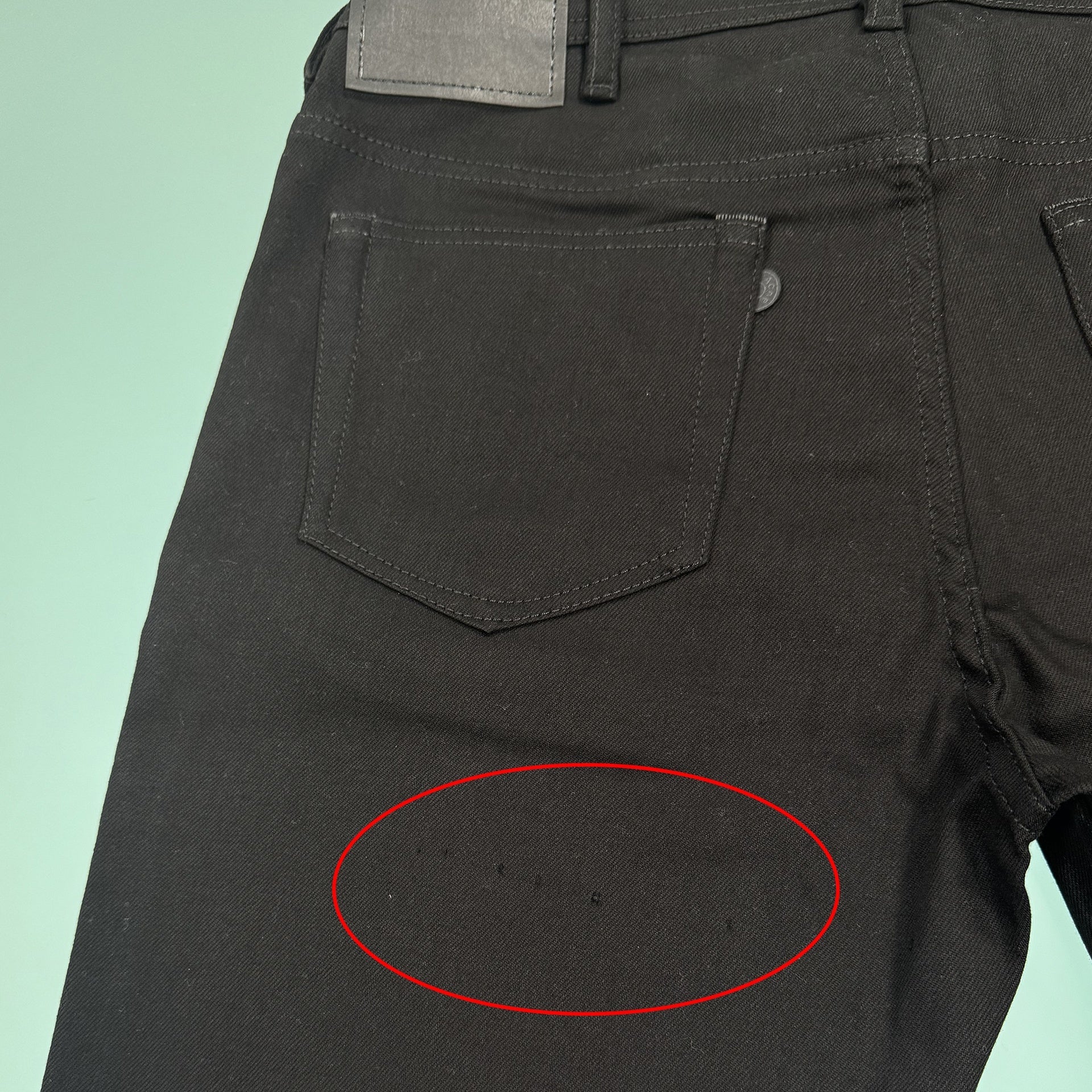 Acne Studios-Acne Studios Blå Konst River Stay Cotton Denim Jeans-MEN CLOTHING-Black-Deal-Outlet-by-ARCHIVIST