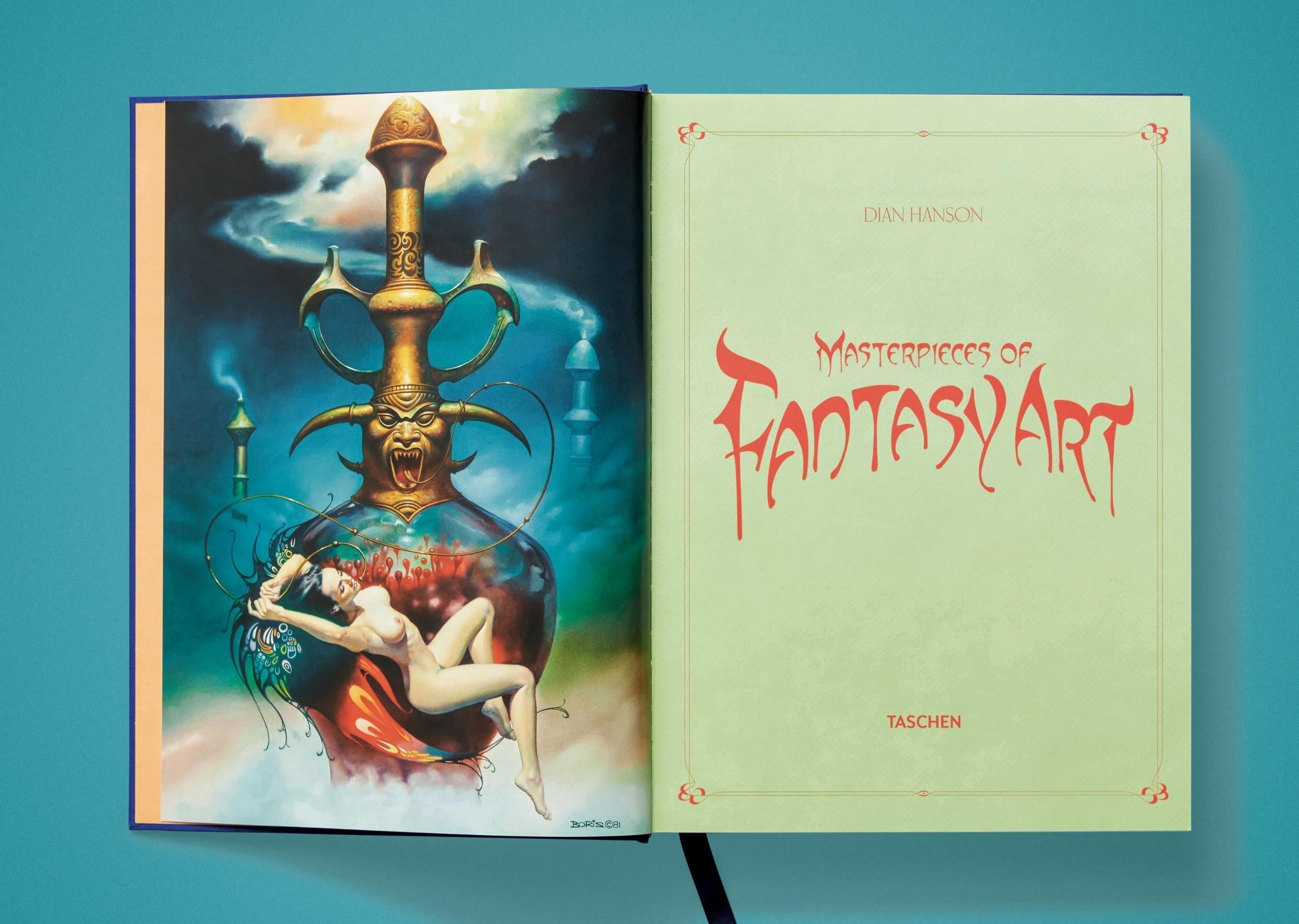 Taschen-Masterpieces of Fantasy Art (German, French, English)-Art-Black-Deal-Outlet-by-ARCHIVIST