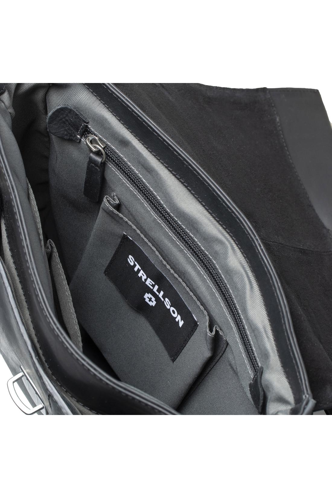 Strellson-Strellson - Herren Schultertasche Brick Lane Jeremy-Taschen-Black-Deal-Outlet-by-ARCHIVIST