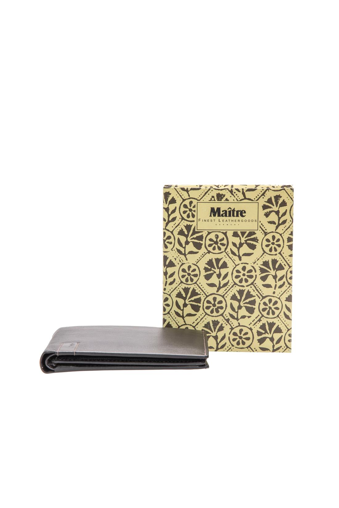 Maitre-Maitre - Unisex Billfold Tinello Galbert-Taschen-Black-Deal-Outlet-by-ARCHIVIST