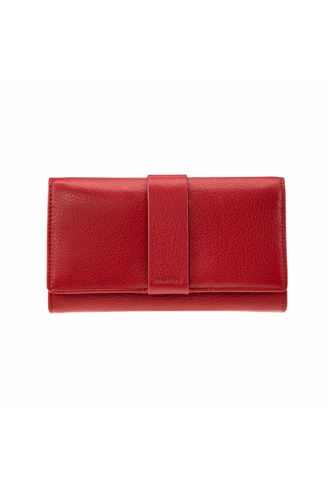 Maitre-Maitre - Unisex Geldbörse Kirschroth Diedburg-Taschen-Black-Deal-Outlet-by-ARCHIVIST