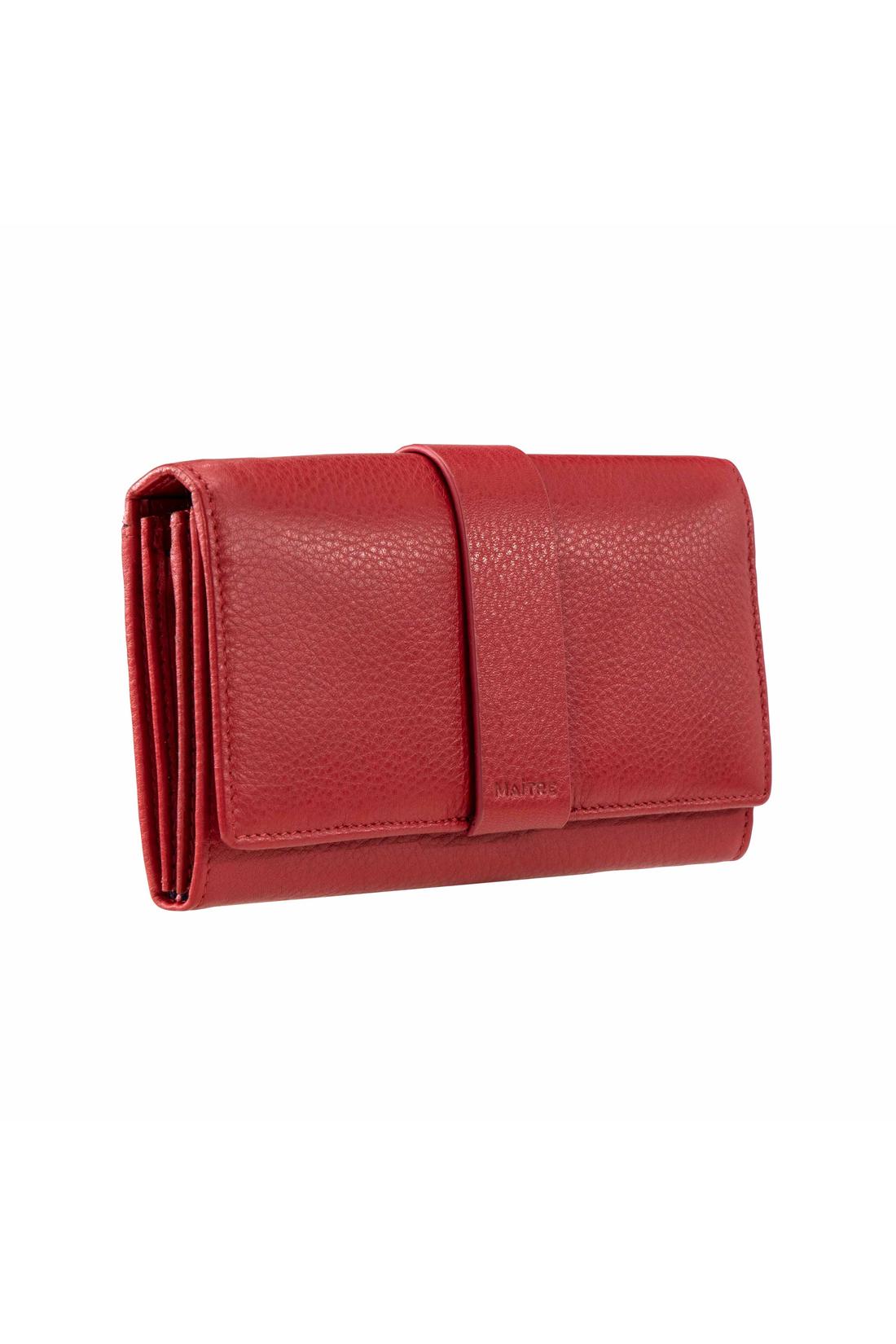 Maitre-Maitre - Unisex Geldbörse Kirschroth Diedburg-Taschen-Black-Deal-Outlet-by-ARCHIVIST