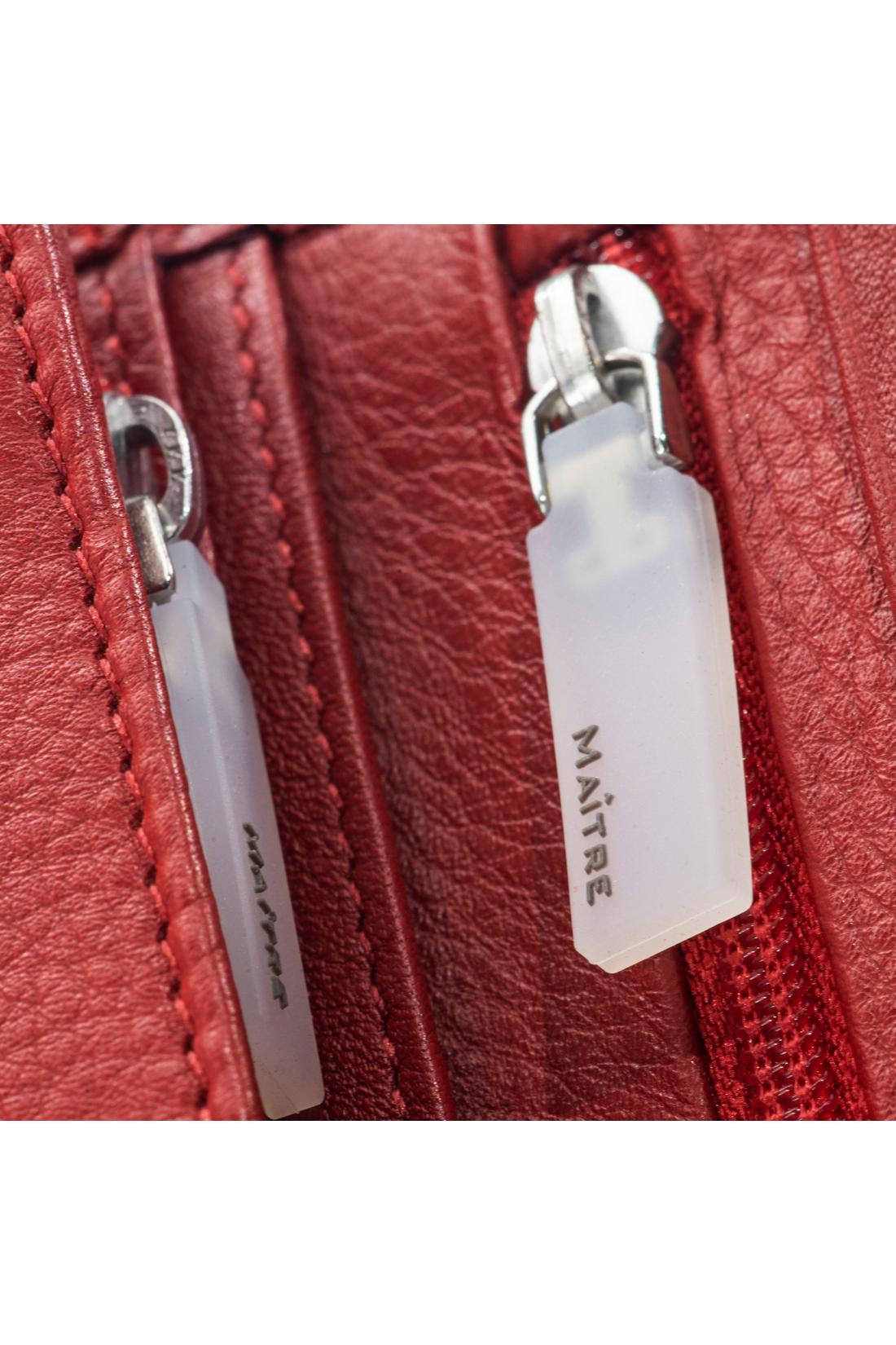 Maitre-Maitre - Unisex Geldbörse Kirschroth Diedburg-Taschen-Black-Deal-Outlet-by-ARCHIVIST