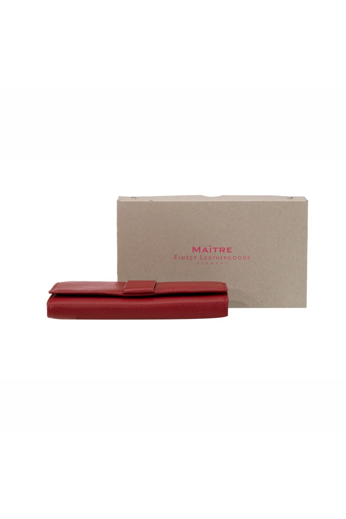 Maitre-Maitre - Unisex Geldbörse Kirschroth Diedburg-Taschen-Black-Deal-Outlet-by-ARCHIVIST