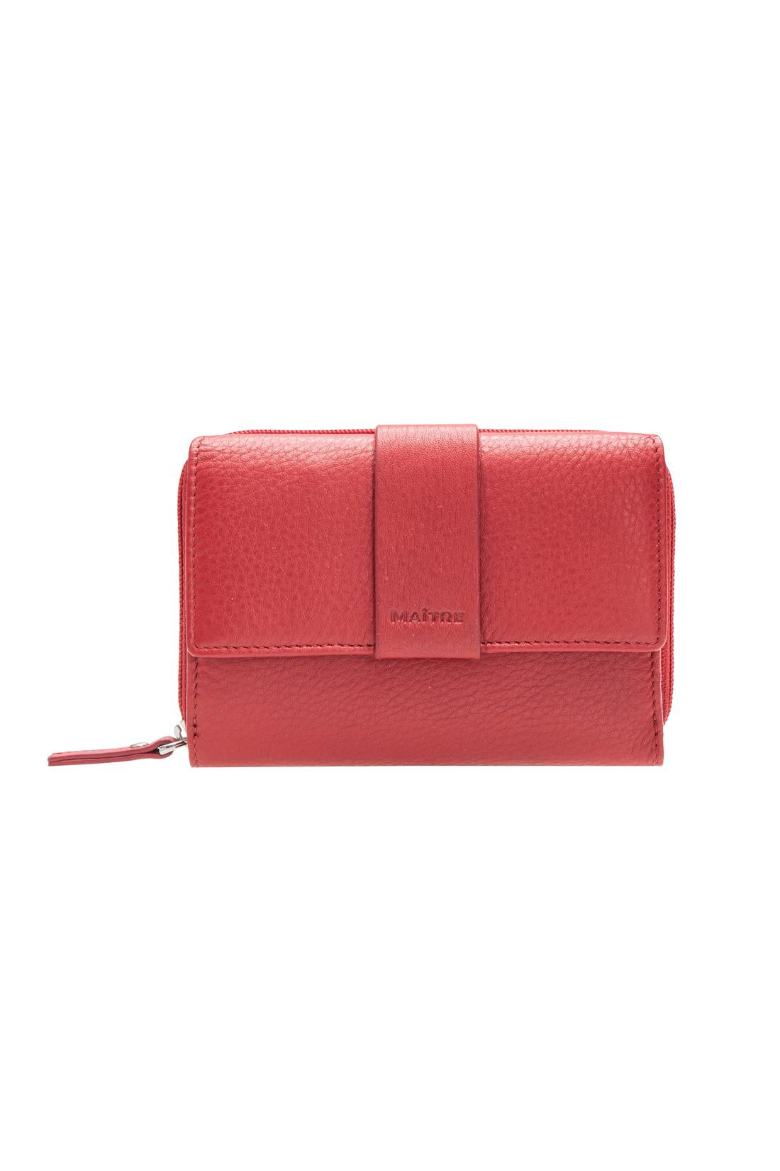 Maitre-Maitre - Unisex Geldbörse Kirschroth Diethilde-Taschen-Black-Deal-Outlet-by-ARCHIVIST