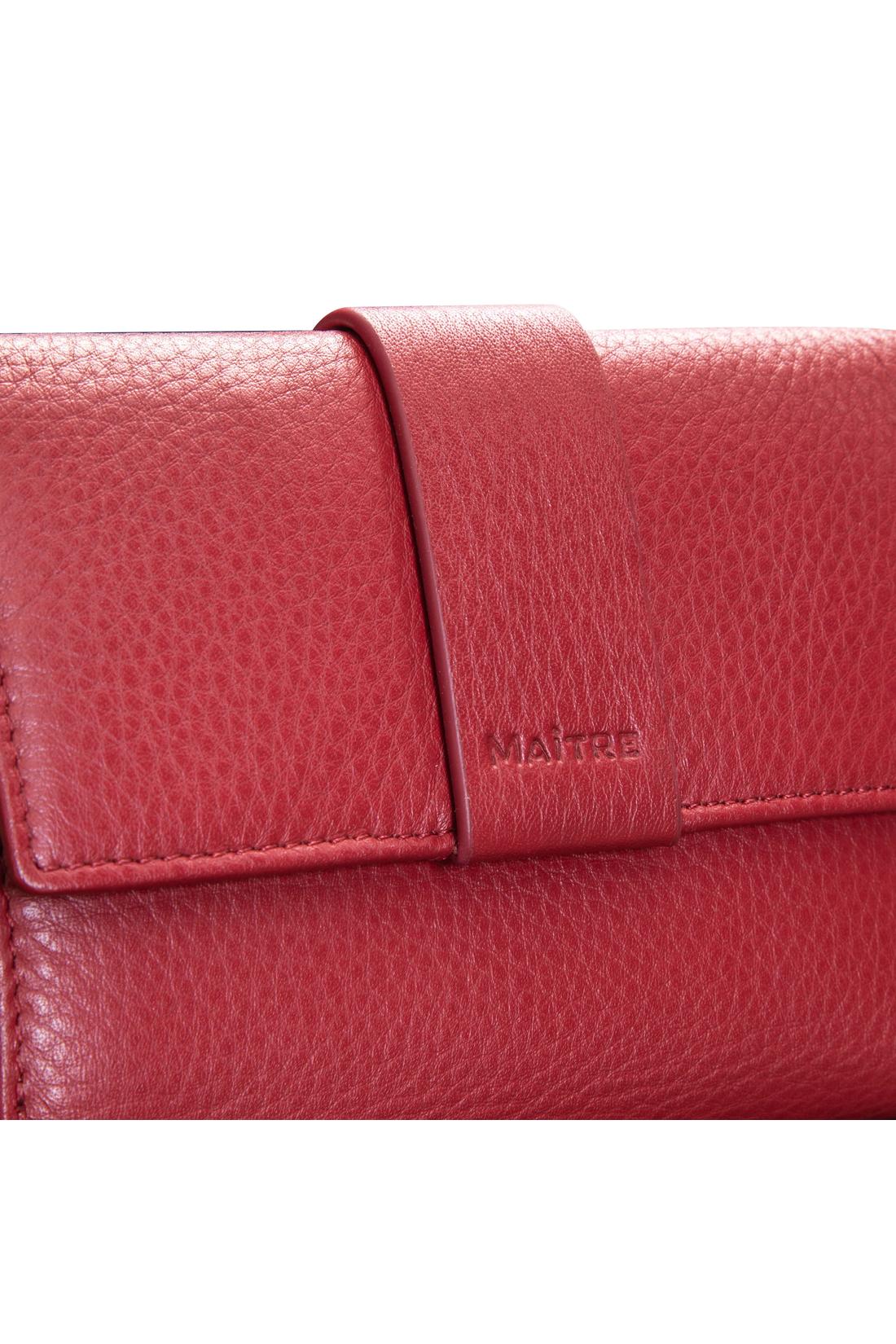 Maitre-Maitre - Unisex Geldbörse Kirschroth Diethilde-Taschen-Black-Deal-Outlet-by-ARCHIVIST